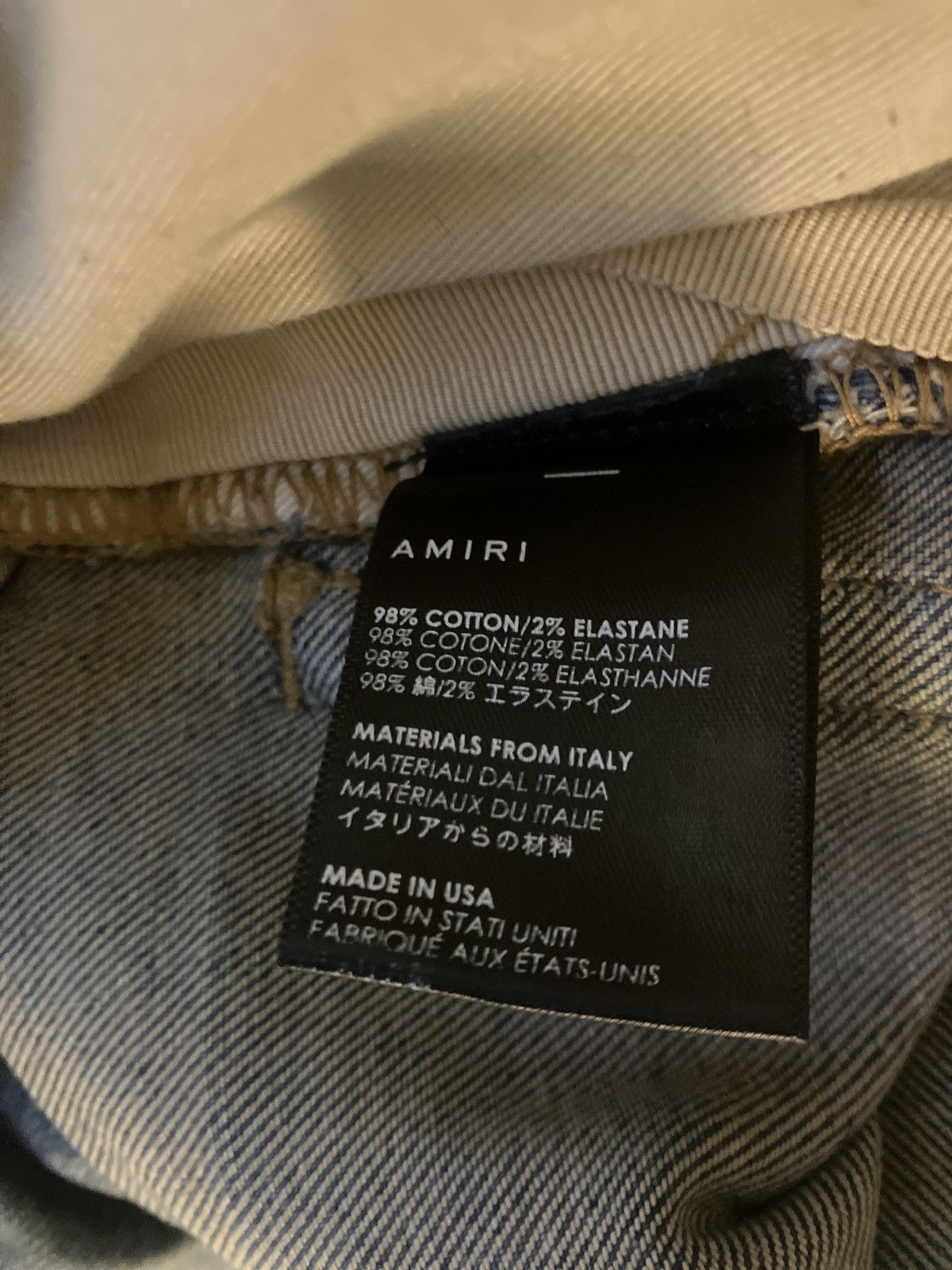 Amiri Amiri Painter SkinnyJean Size US 29 - 4 Thumbnail