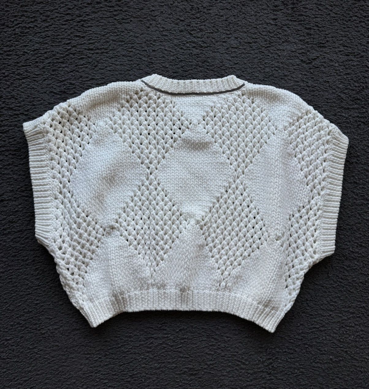 Brunello Cucinelli Brunello Cucinelli Knitted sweater west Size S / US 4 / IT 40 - 2 Thumbnail