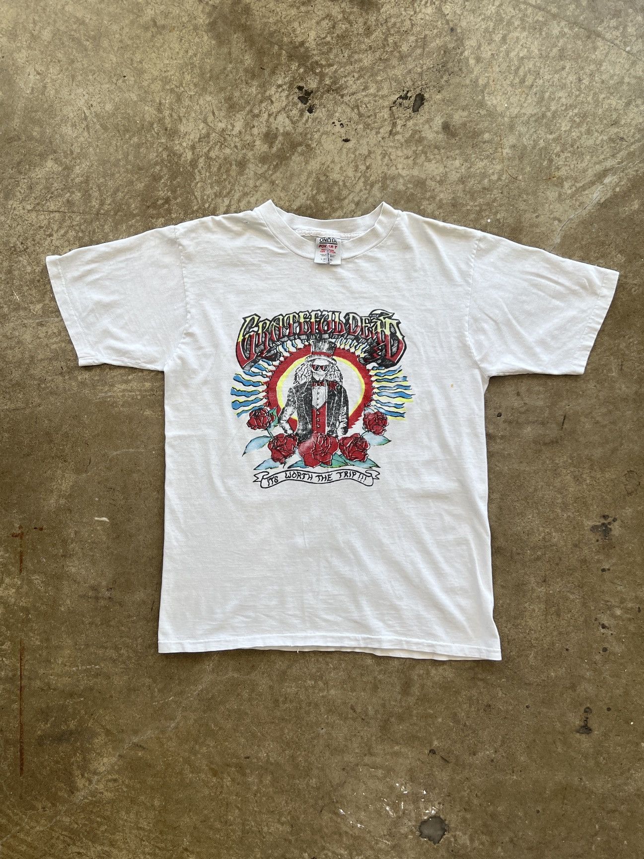 Band Tees Vintage Grateful Dead Worth the Trip California Tee Large Size US L / EU 52-54 / 3 - 2 Thumbnail