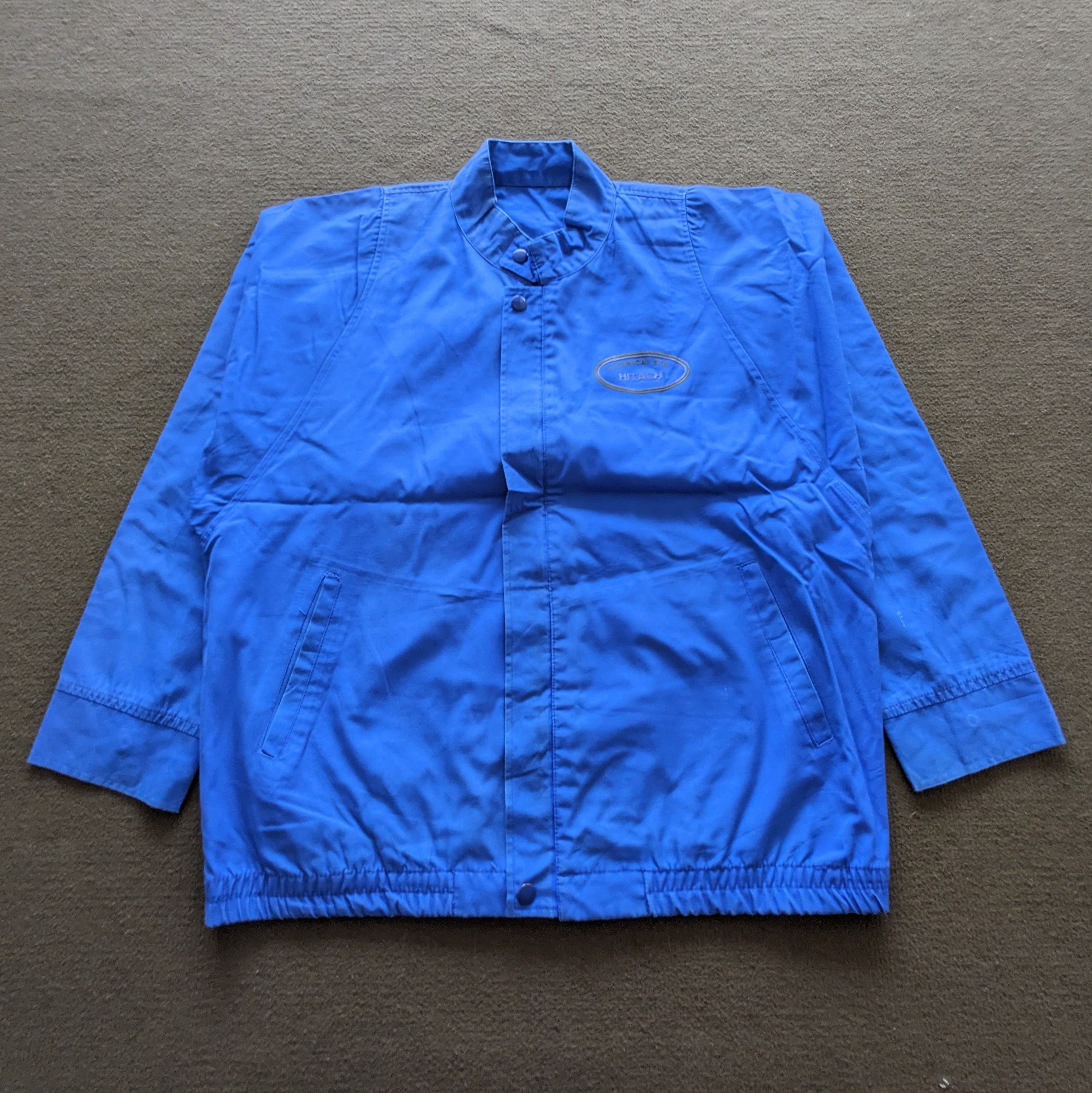 Vintage Vintage HITACHI Customer Service Japanese Workwear Jacket Size US L / EU 52-54 / 3 - 3 Thumbnail