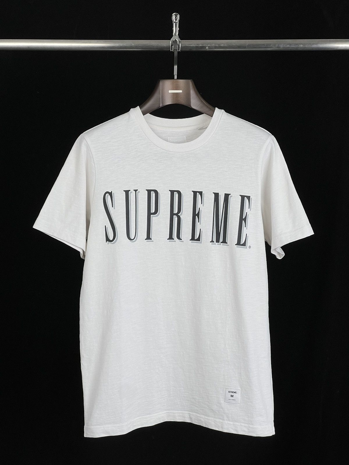 Supreme Clean logo tee Size US M / EU 48-50 / 2 - 1 Thumbnail
