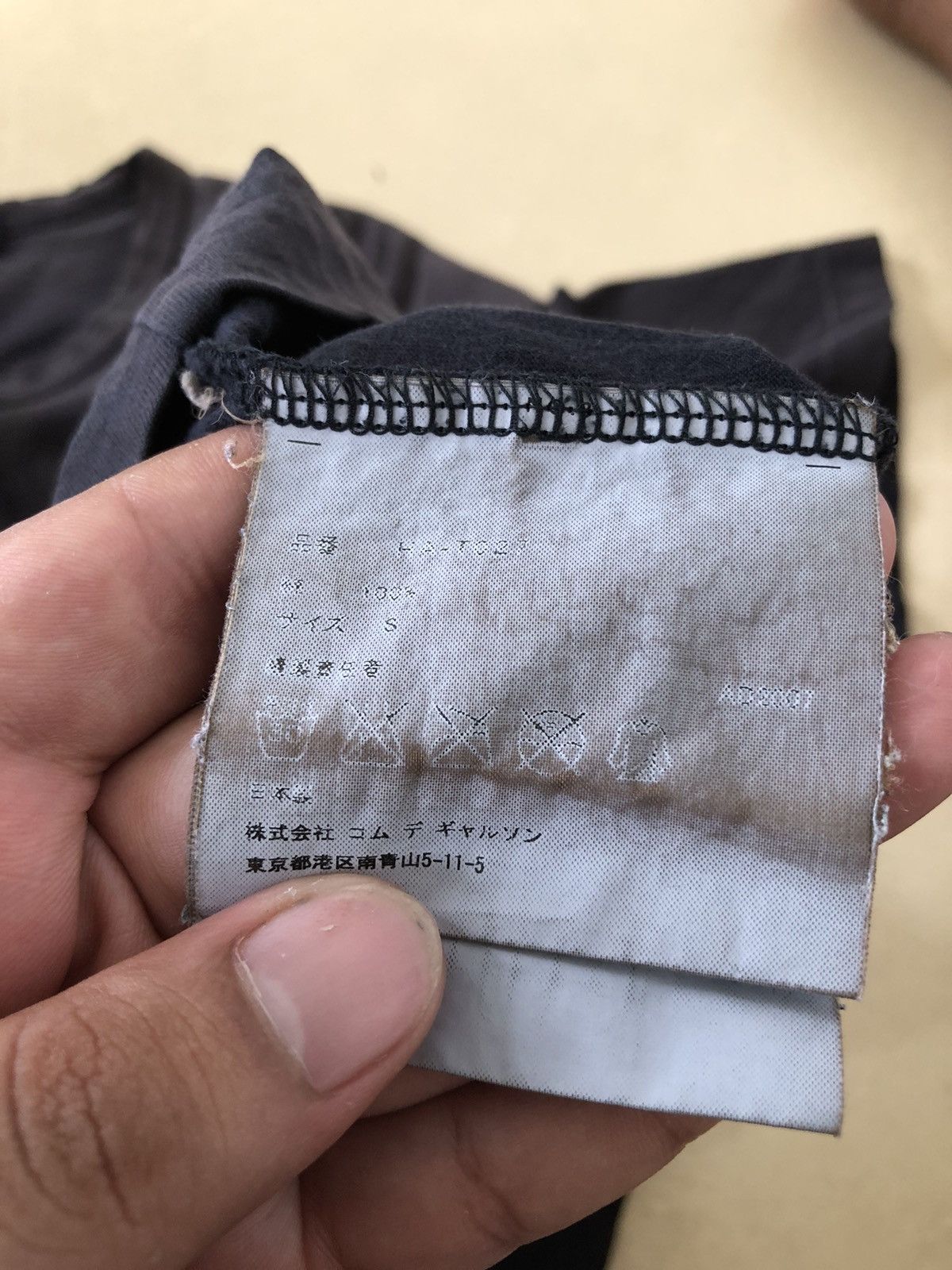 Comme des Garcons Homme Vintage Comme Des Garcons Homme Tees With Homme Font Size US M / EU 48-50 / 2 - 6 Thumbnail