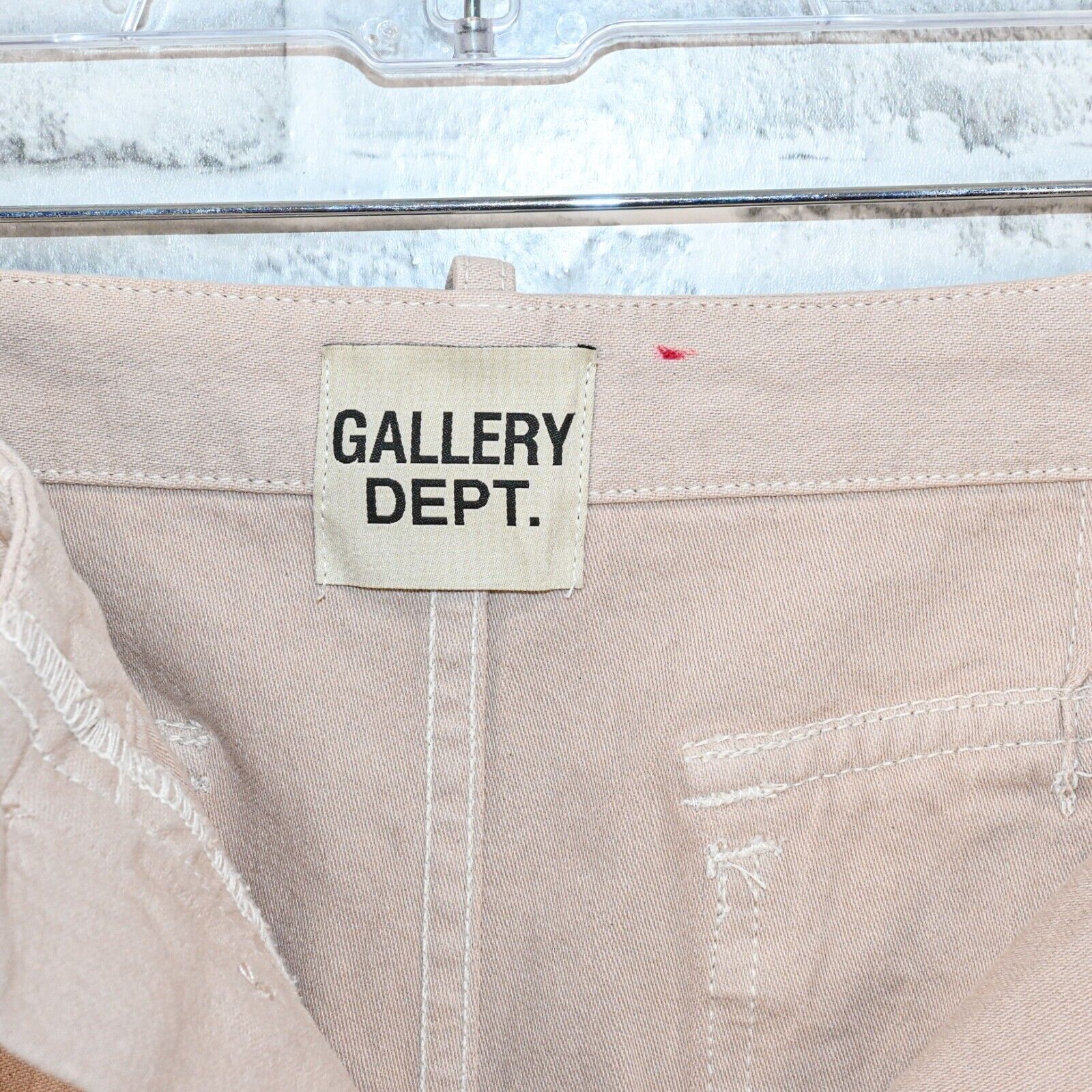 Gallery Dept. GALLERY DEPT Women's Straight Leg Pants in light beige Size 30" / US 8 / IT 44 - 3 Thumbnail