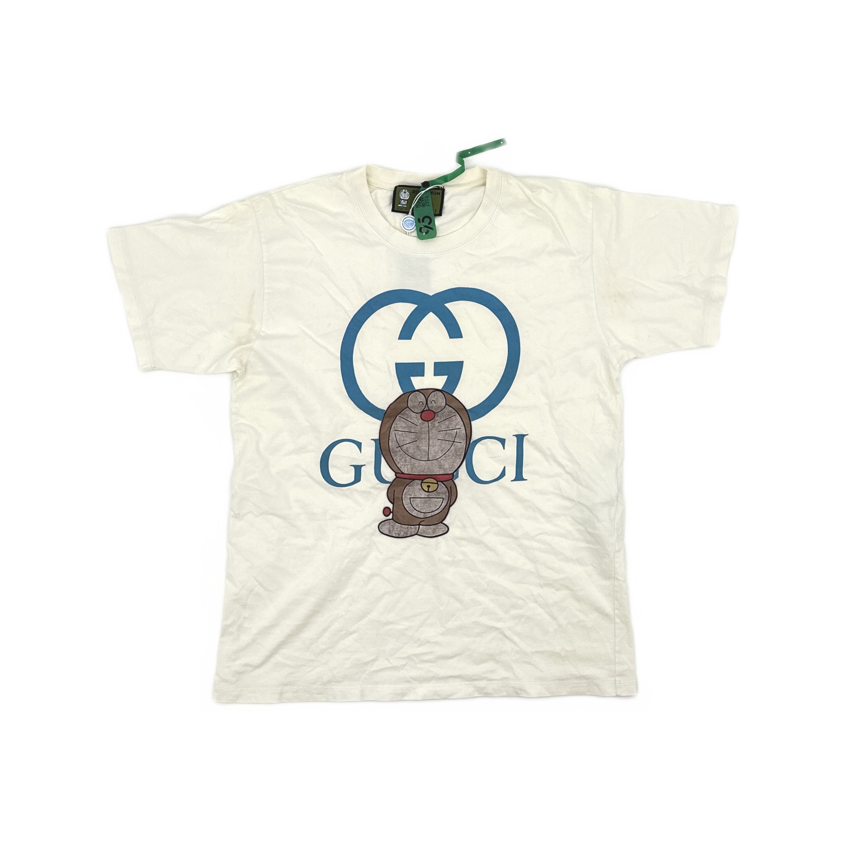 Gucci Gucci x Doraemon Print T-Shirt Size XS Size US XS / EU 42 / 0 - 1 Thumbnail