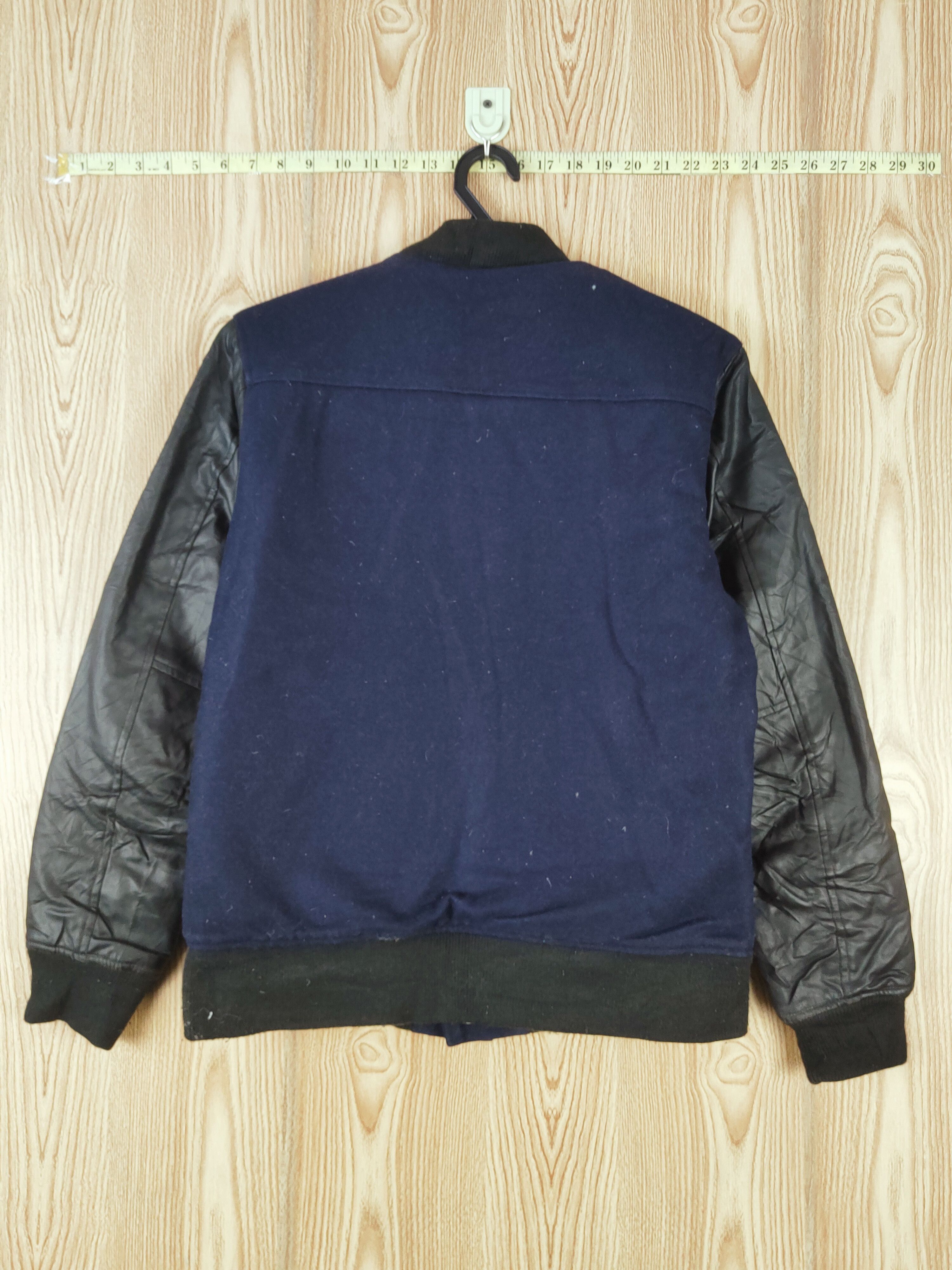 HARE × Japanese Brand Hare Navy Black Leather Jackets #W666 Size US S / EU 44-46 / 1 - 7 Thumbnail
