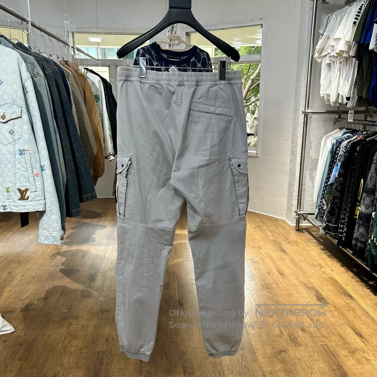Stone Island STONE ISLAND Blade-edge pocket workwear pants with fitted Size US 33 - 2 Thumbnail