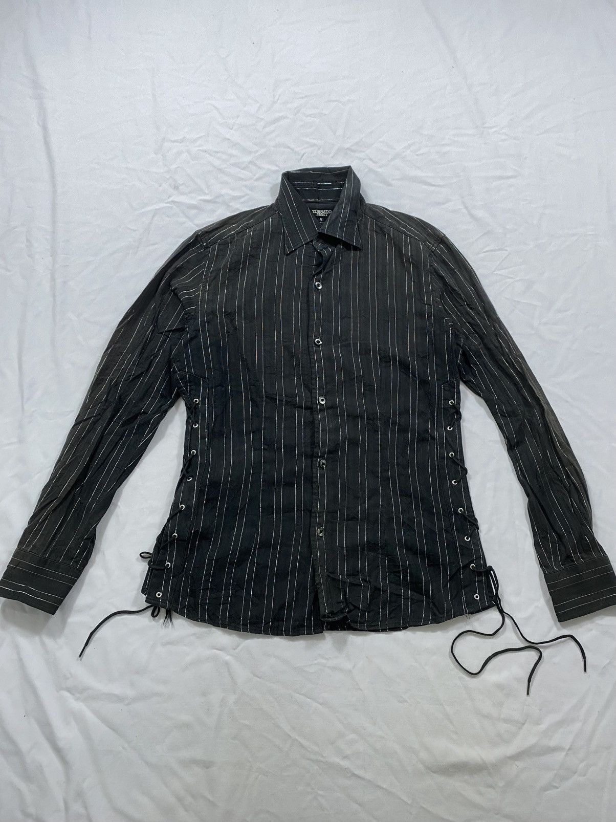 Tornado Mart Vintage Faded Tornado Mart Gothic button shirt Size US M / EU 48-50 / 2 - 1 Thumbnail