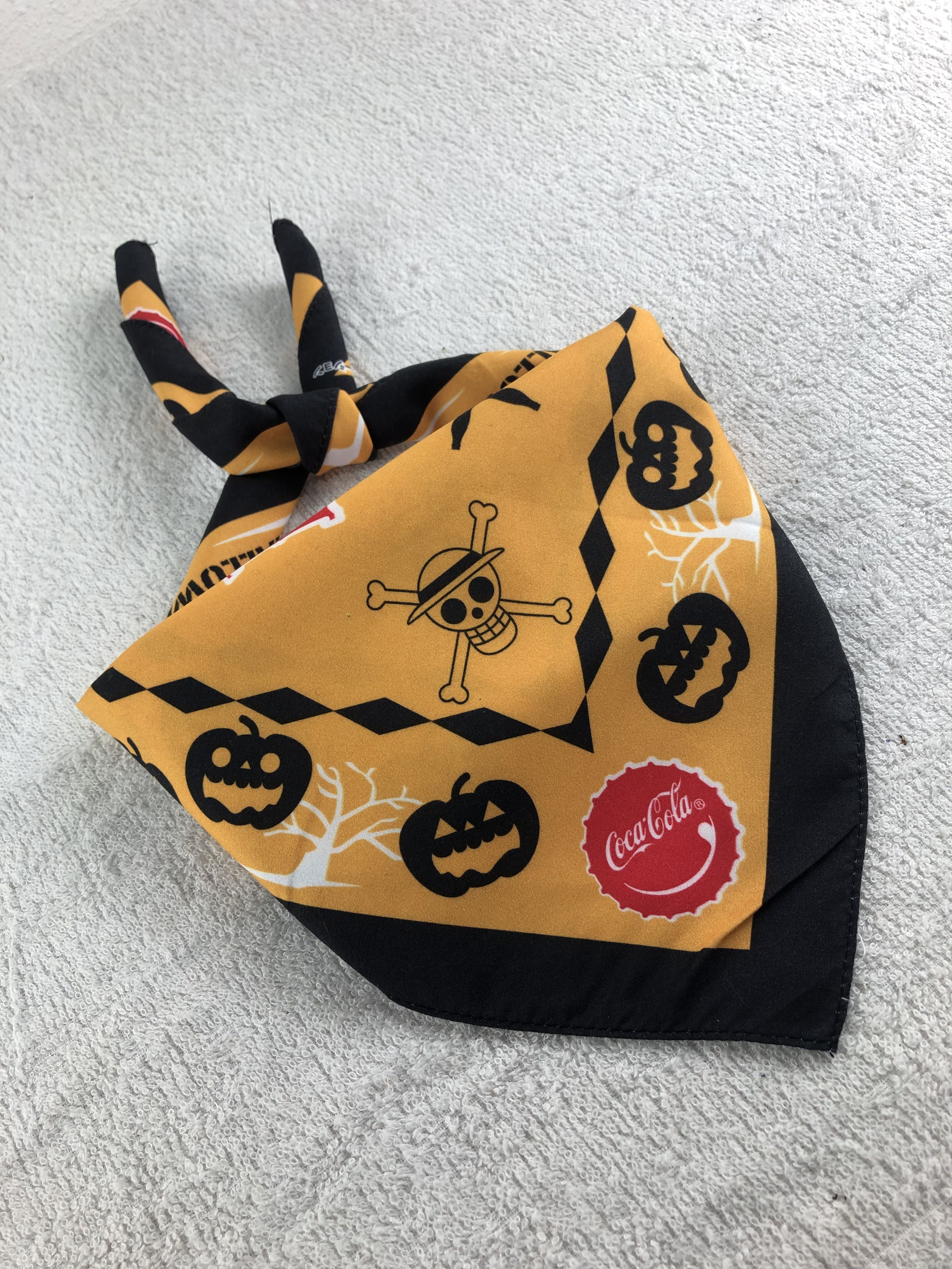 Anime One Piece X Coca Cola Handkerchief / Bandana / Neckerchief Size ONE SIZE - 2 Thumbnail