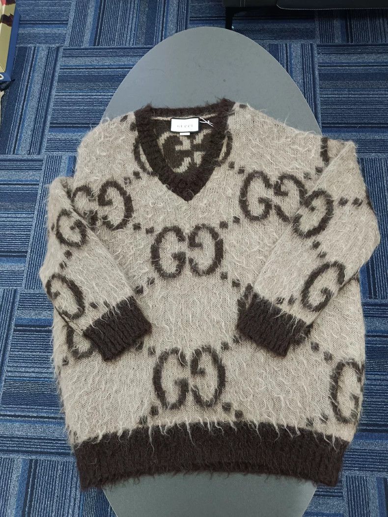 Gucci Gucci Full-printed logo pullover sweater 2504-Nextarrow Size US L / EU 52-54 / 3 - 1 Thumbnail