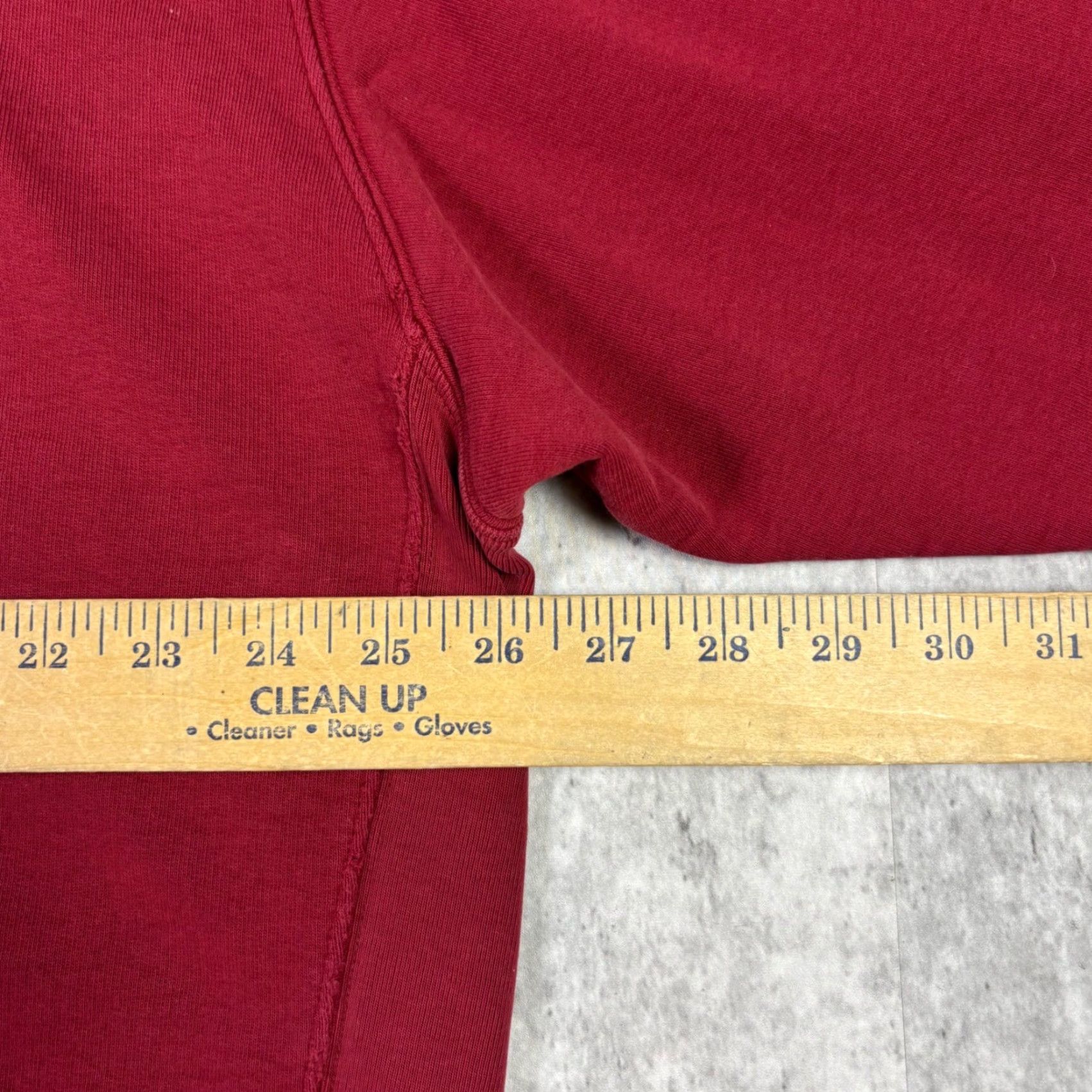 Old Navy Old Navy Hoodie Mens 2XL Red Pullover Fleece Sweatshirt Logo Applique Size US XXL / EU 58 / 5 - 3 Thumbnail