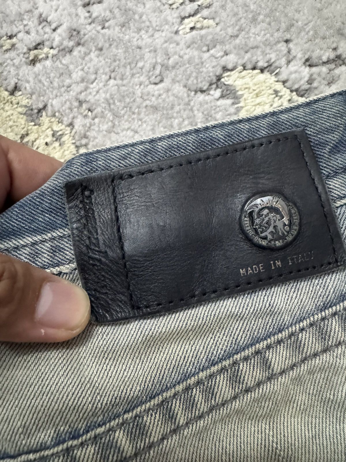 Diesel DIESEL INDUSTRIES BLUE EYECONS 2016 1 EDITION JEANS Size US 33 - 10 Thumbnail