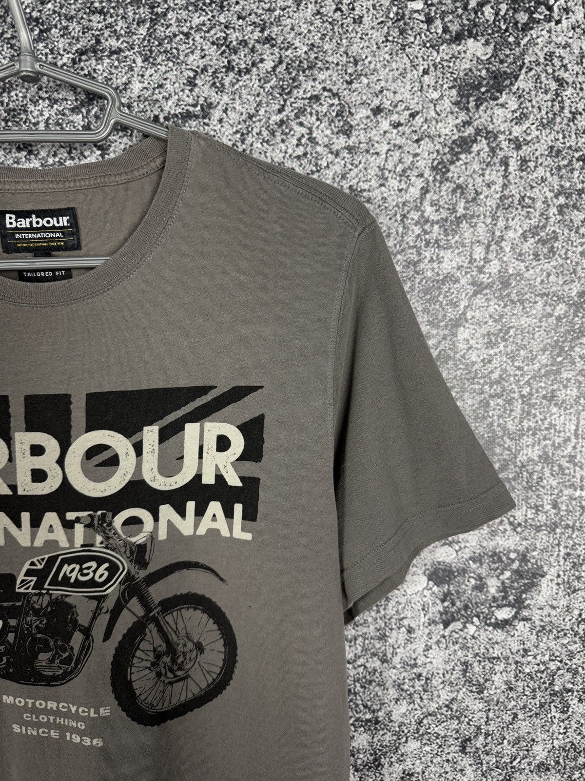 Barbour Barbour International T-Shirt Motorcycle Tailored Fit Size M Size US M / EU 48-50 / 2 - 2 Thumbnail