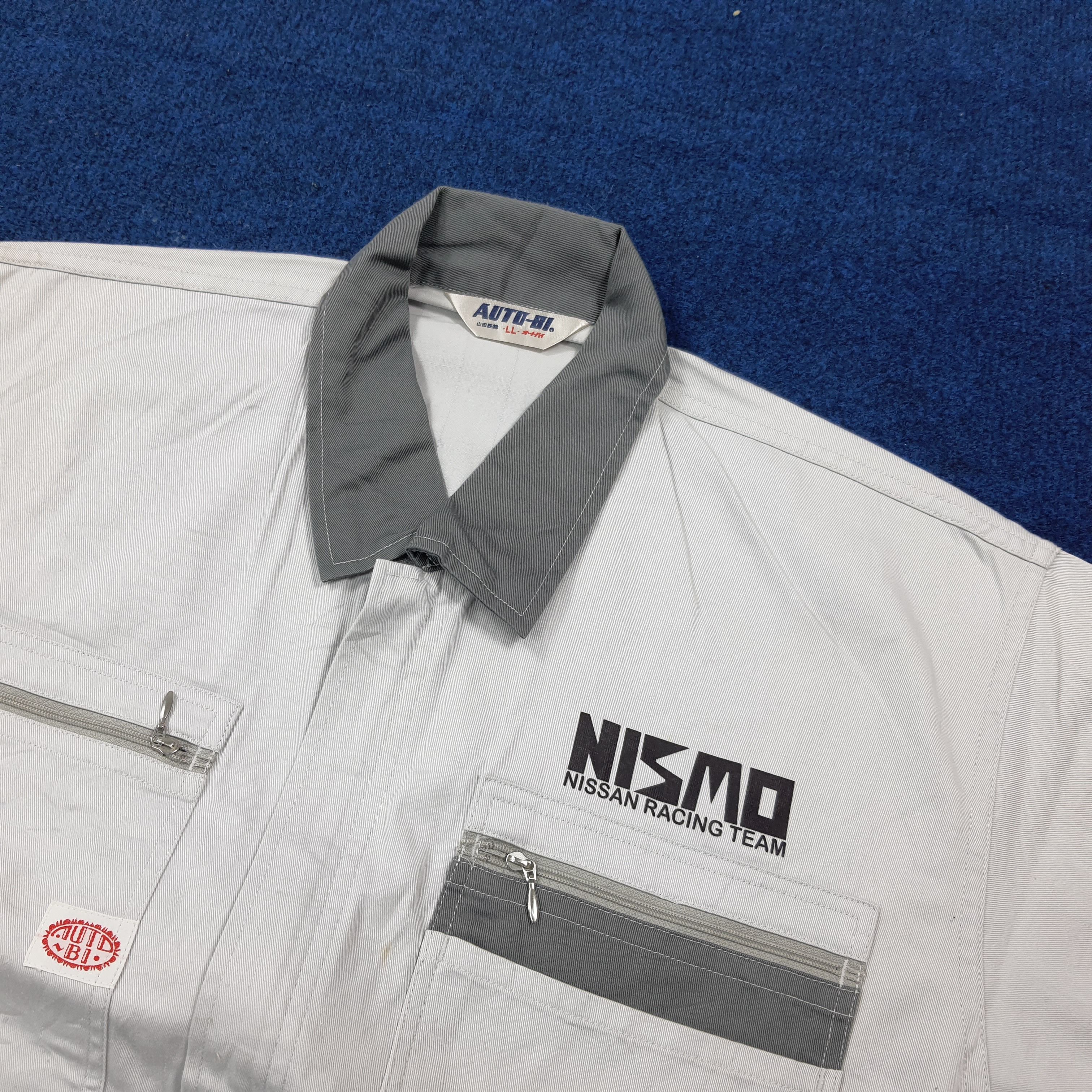 Japanese Brand Vintage NISMO Nissan Racing Team Coverall Jumpsuit C284N20 Size US L / EU 52-54 / 3 - 8 Thumbnail