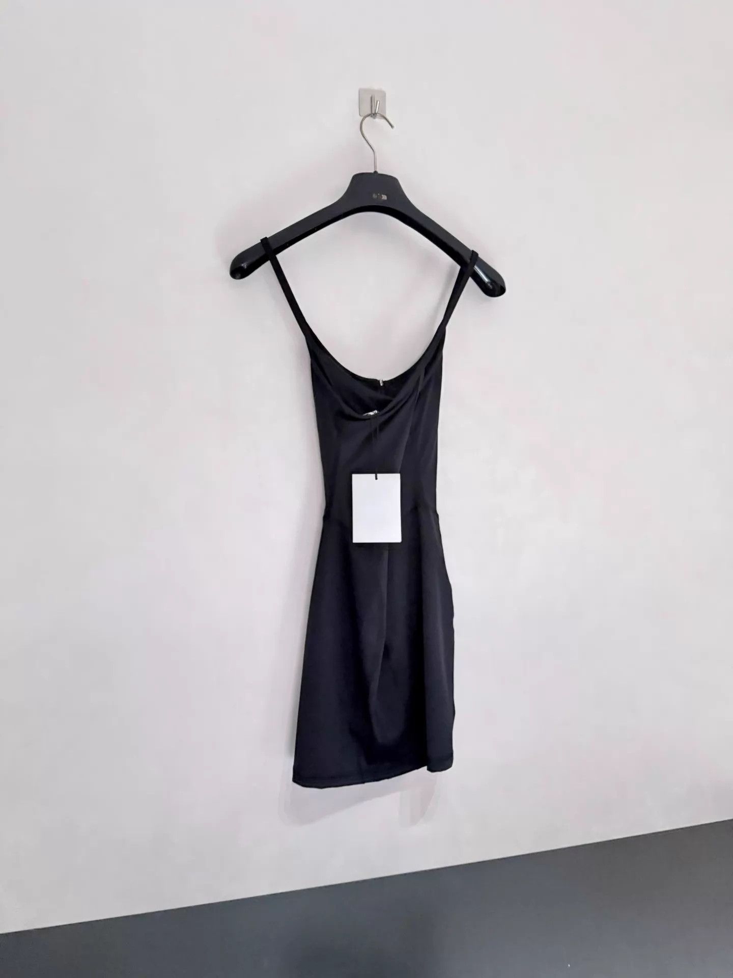 Alexander Wang Alexander Wang Black Stretchy Bodycon Slip Dress Size XS / US 0-2 / IT 36-38 - 2 Thumbnail