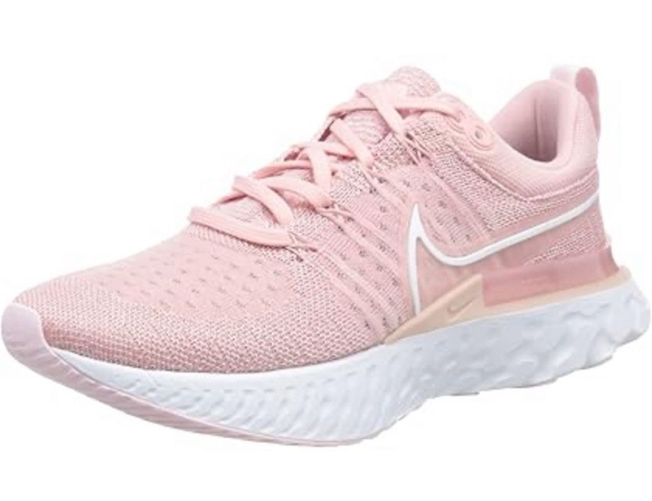 Nike NIKE REACT INFINITY RUN FLYKNIT 2 'PINK GLAZE' Run Sneaker Size US 8 / IT 38 - 1 Thumbnail