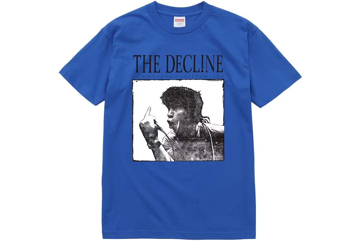 Supreme Decline Of Western Civilization Tee Grailed