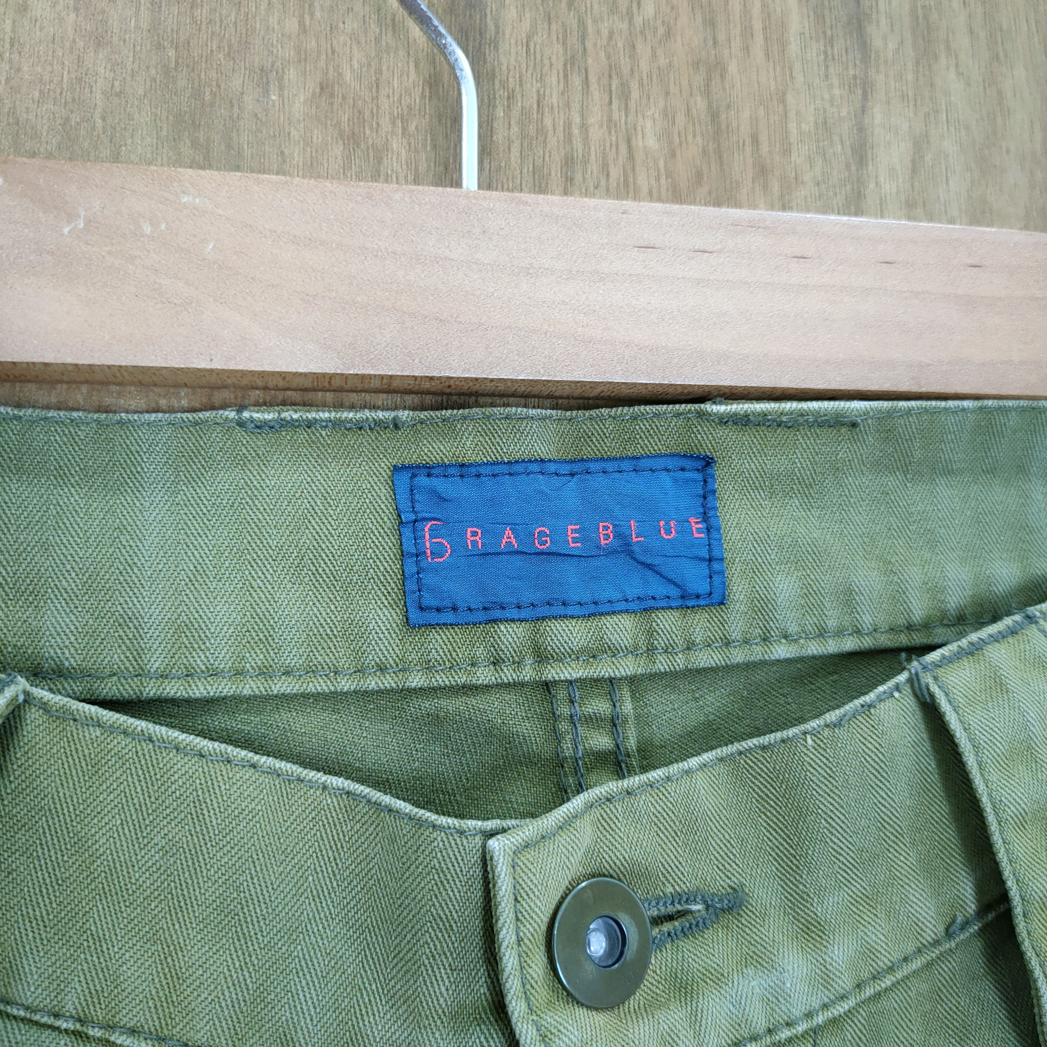 RAGEBLUE VINTAGE RAGEBLUE BAGGY CARGO PANTS Size US 32 / EU 48 - 7 Thumbnail