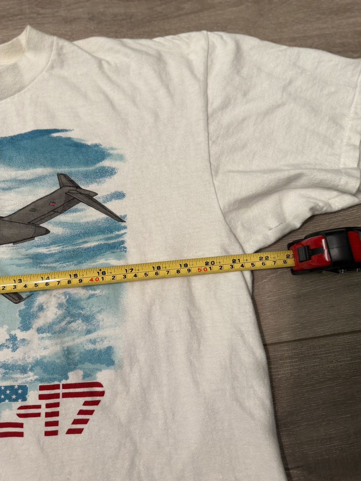 Vintage Vintage Plane Tee Size US L / EU 52-54 / 3 - 3 Thumbnail