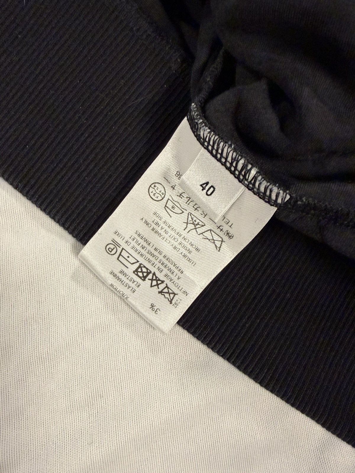 Givenchy Givenchy Black Cat Velour Sweater Size 40 /M Shoulder Zip Size US M / EU 48-50 / 2 - 6 Thumbnail