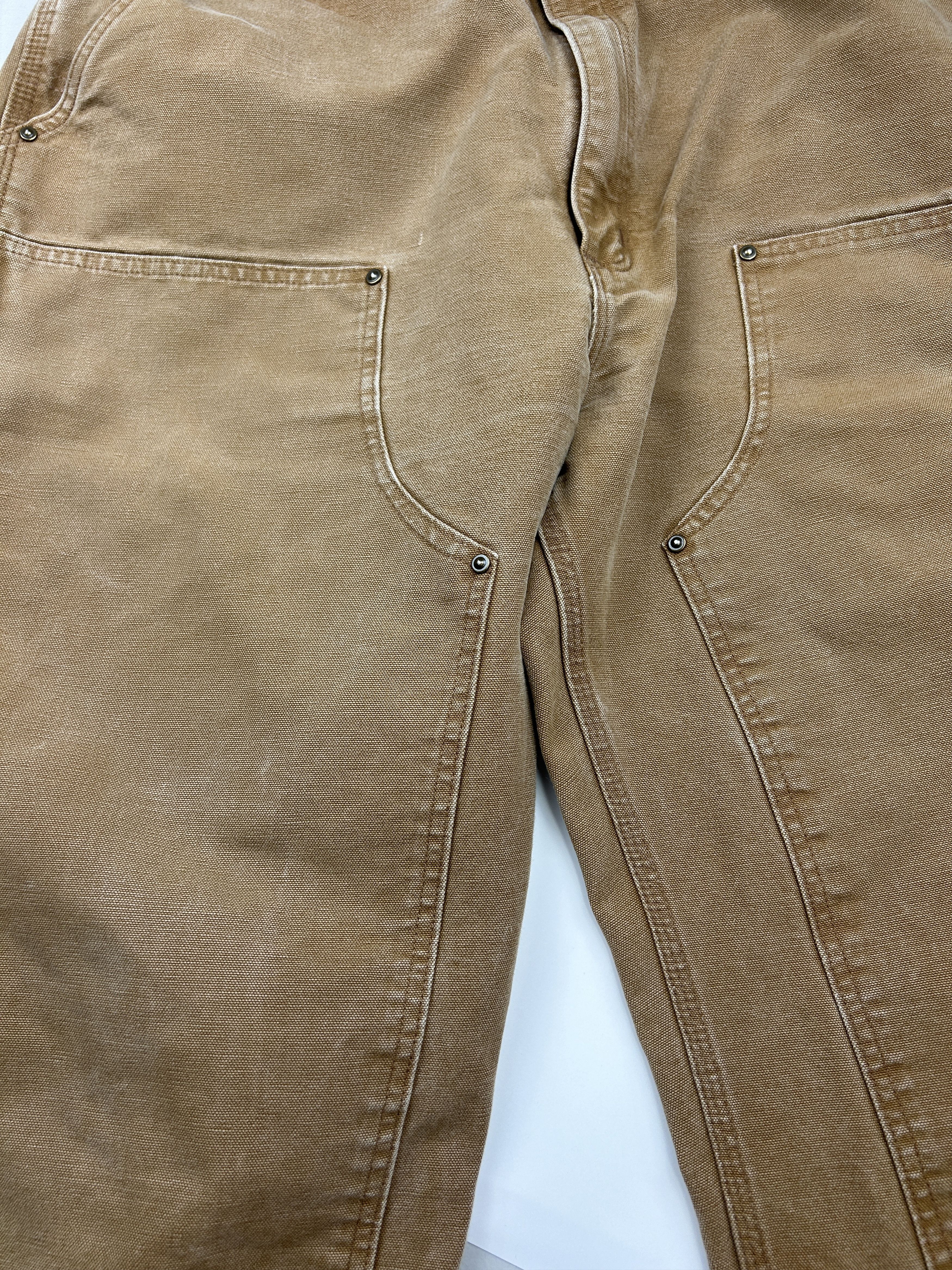 Carhartt Vintage Canvas Work Wear Double Knee Loose Fit Pants 39W Size US 39 - 4 Thumbnail