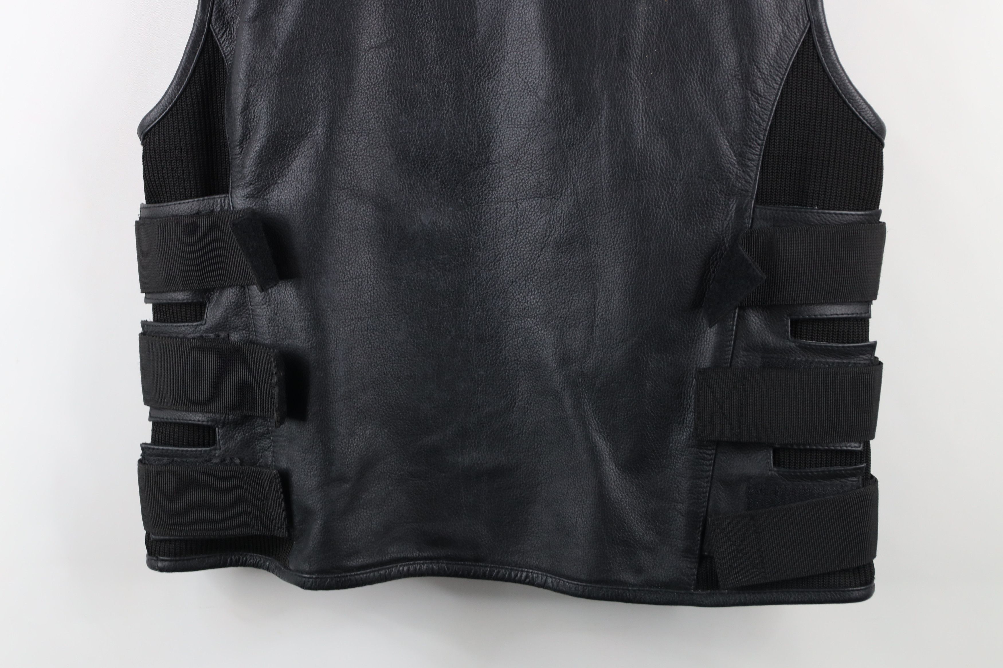 Vintage Vintage Y2K Streetwear Strap Tactical Motorcycle Vest Size US M / EU 48-50 / 2 - 16 Thumbnail