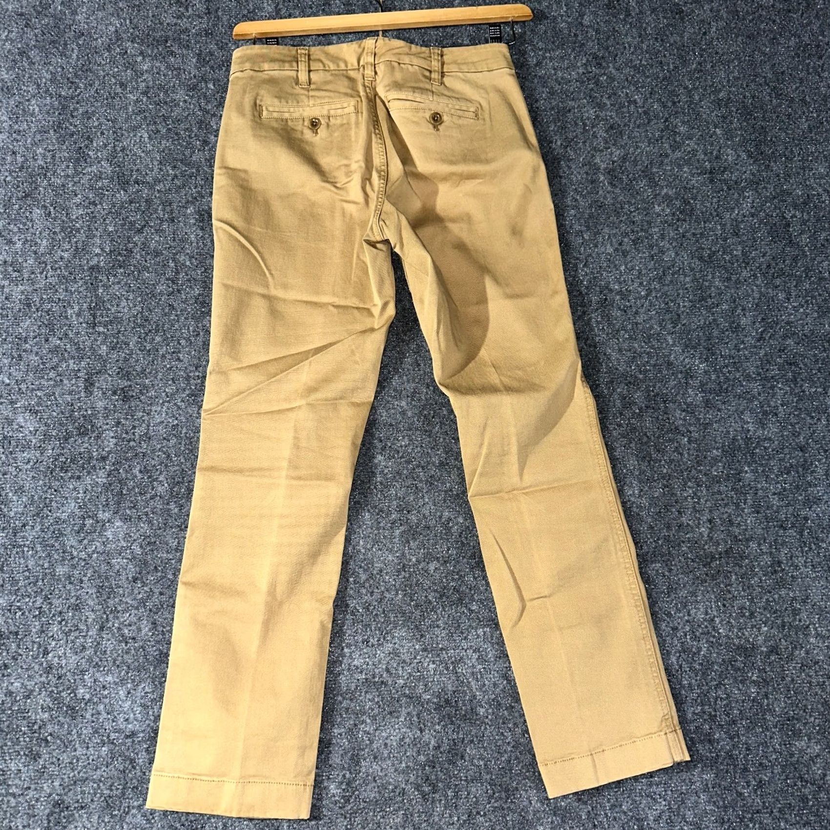 J.Crew J.CREW Pants Womens 25 Chino Pockets Honey Brown Cotton Stretch Size 42" / US 20 - 7 Thumbnail