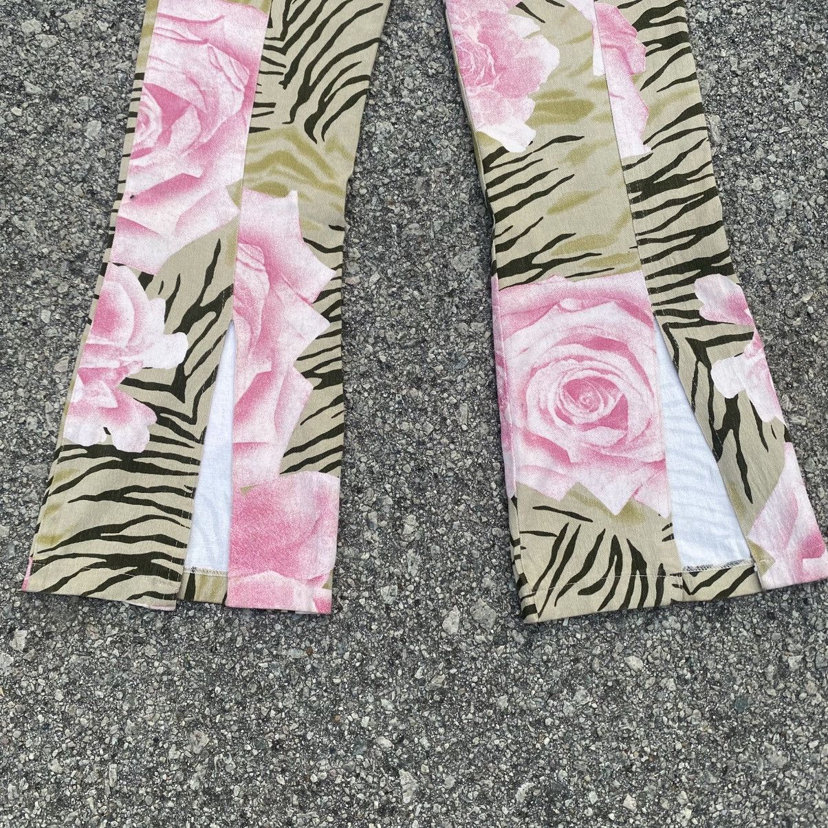 Vintage BHATTI PARIS Vintage Flared Stretchable Jeans JPG VERSACE Size 26" / US 2 / IT 38 - 7 Thumbnail
