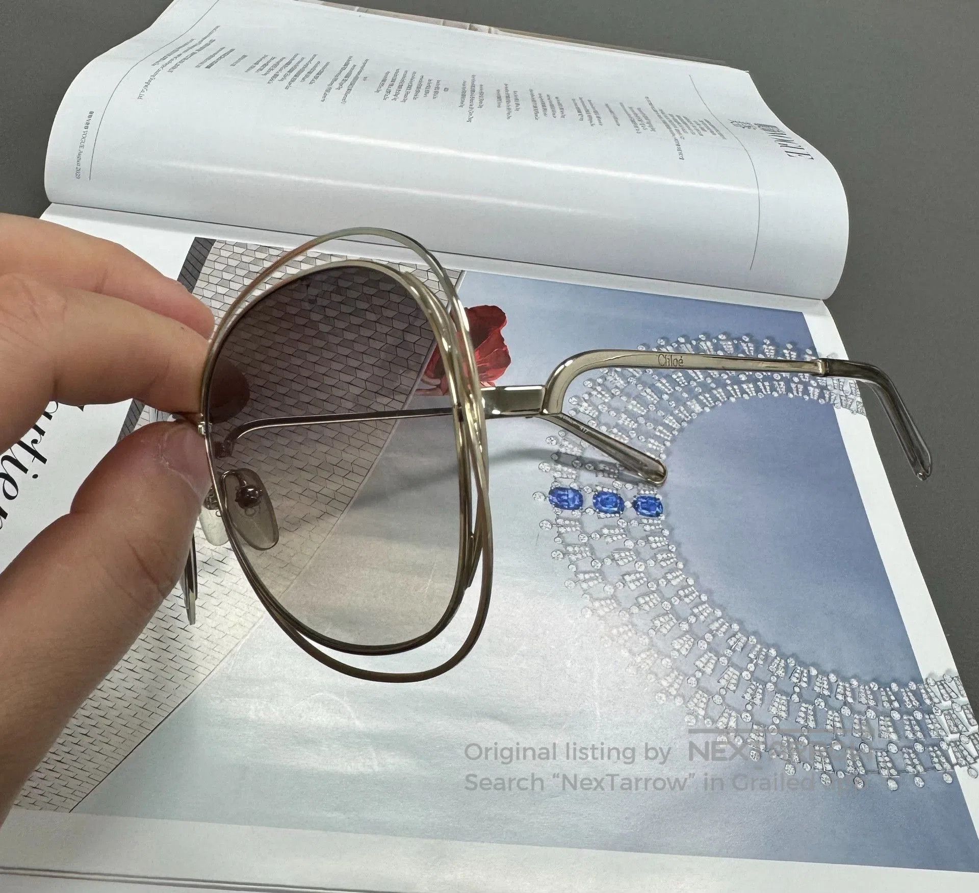 Chloe Chloe Italian Sunglasses. Size ONE SIZE - 4 Thumbnail