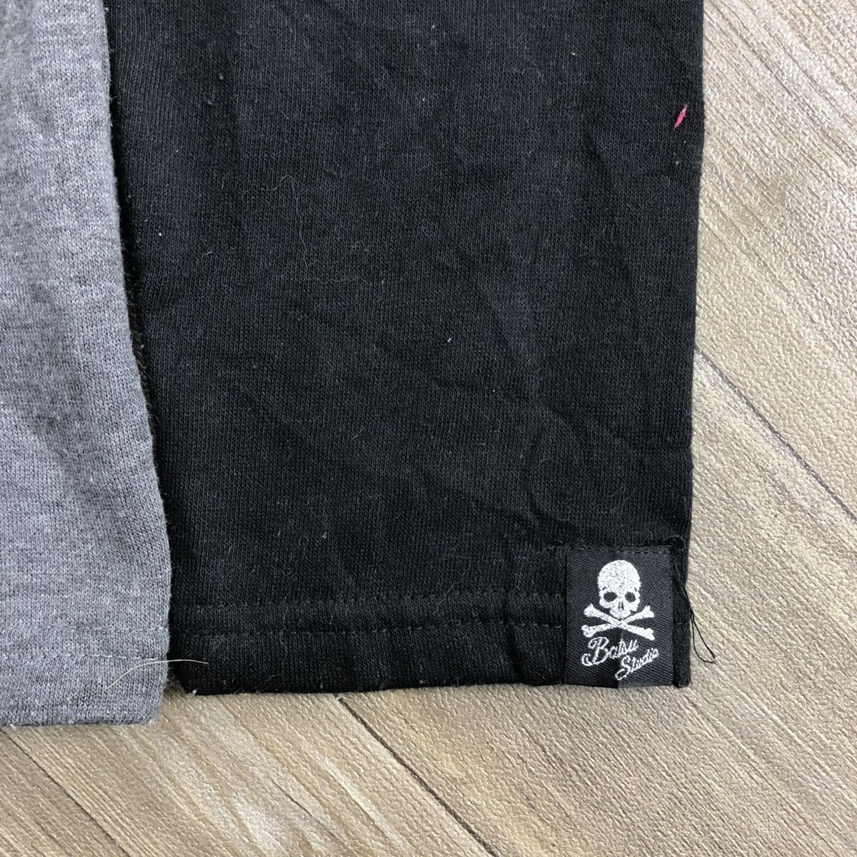 If Six Was Nine × Japanese Brand × Le Grande Bleu (L.G.B.) 2000s Bat-su Studio Poem Union Jack Lgb Gothic Fur Hoodie Size US M / EU 48-50 / 2 - 8 Thumbnail