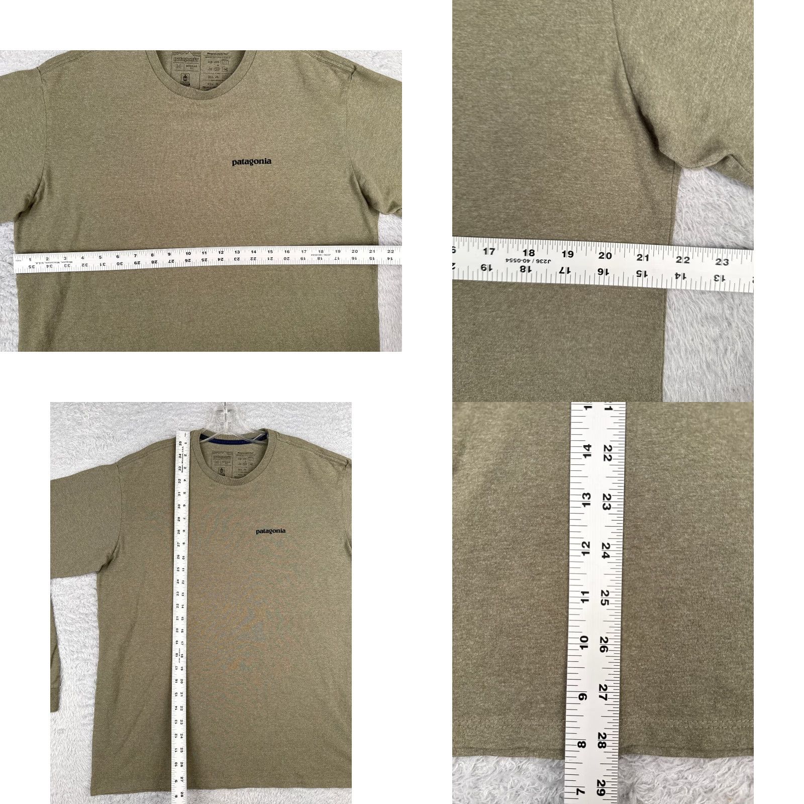 Patagonia Patagonia Shirt Men Medium Green Long Sleeve Crew Neck Cotton Blend Trout Mens Size US M / EU 48-50 / 2 - 8 Thumbnail