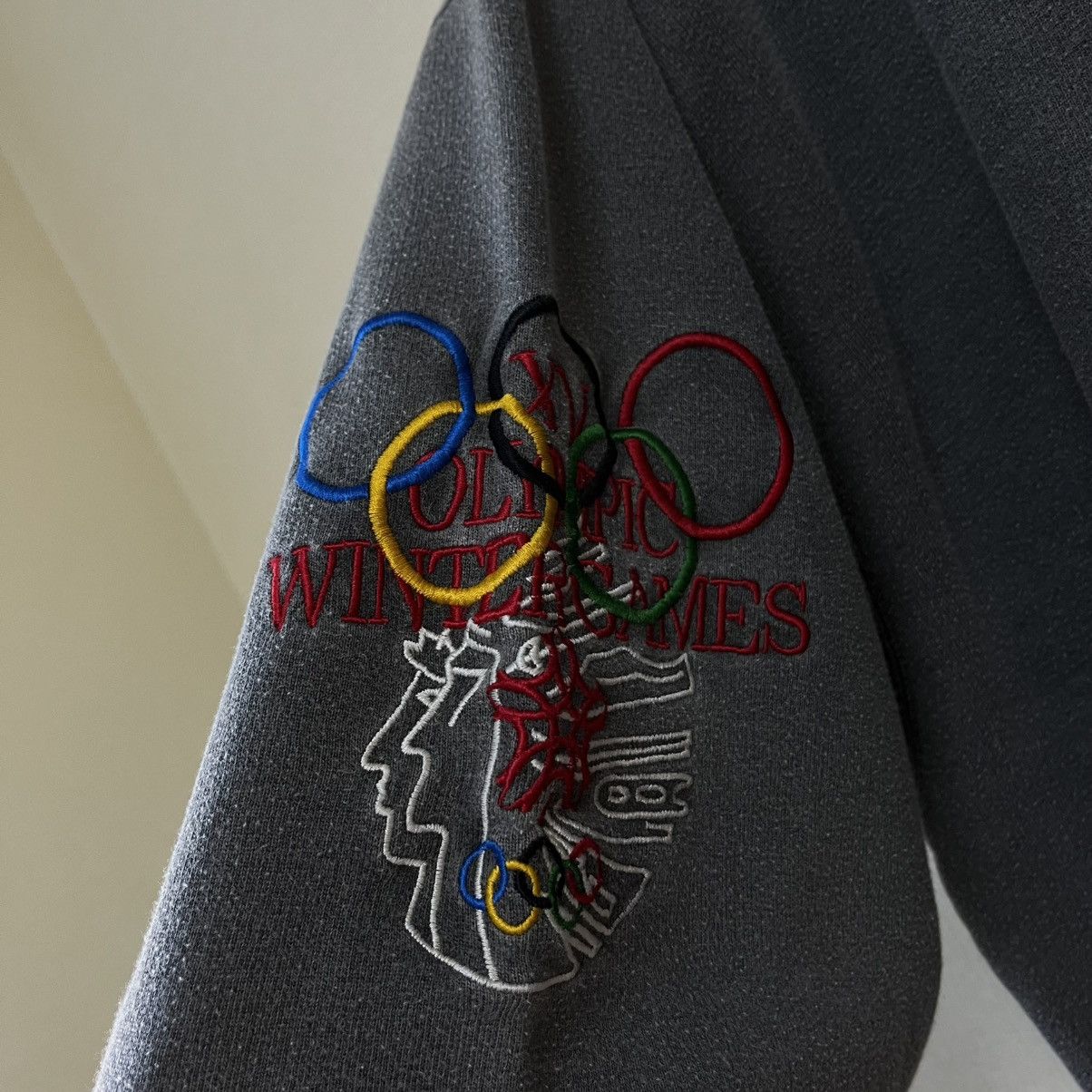 Adidas Adidas 1988 Calgary XV Olympic Winter Games Sweatshirt Rare Size US L / EU 52-54 / 3 - 7 Thumbnail