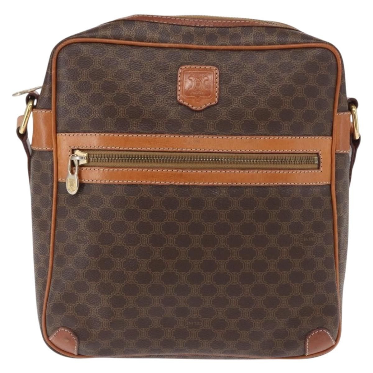 Celine Celine Vintage Macadam Canvas and Leather Size ONE SIZE - 1 Thumbnail