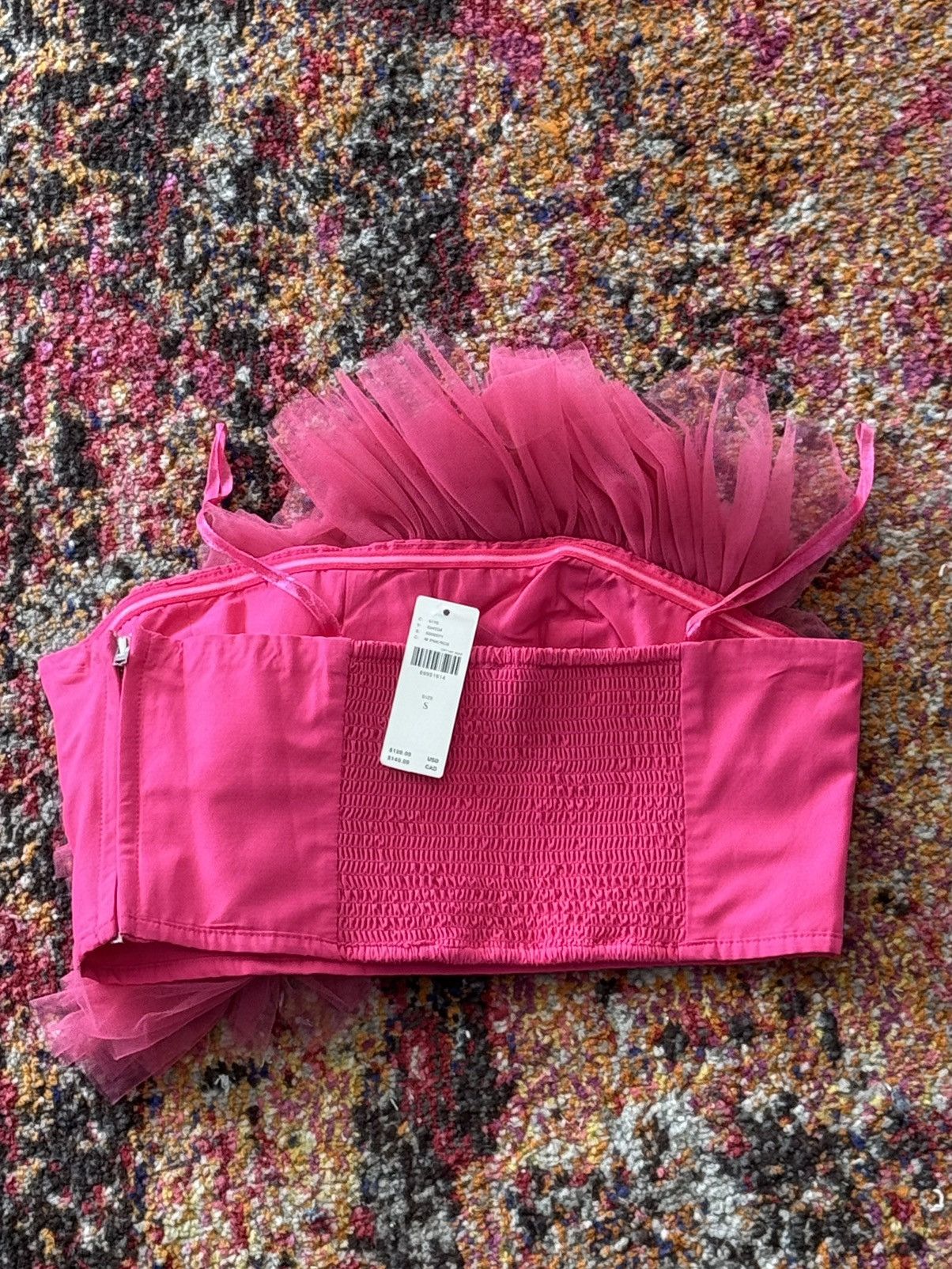 Anthropologie × Designer Ranna Gil Anthropologie strapless tulle top Size S / US 4 / IT 40 - 3 Thumbnail