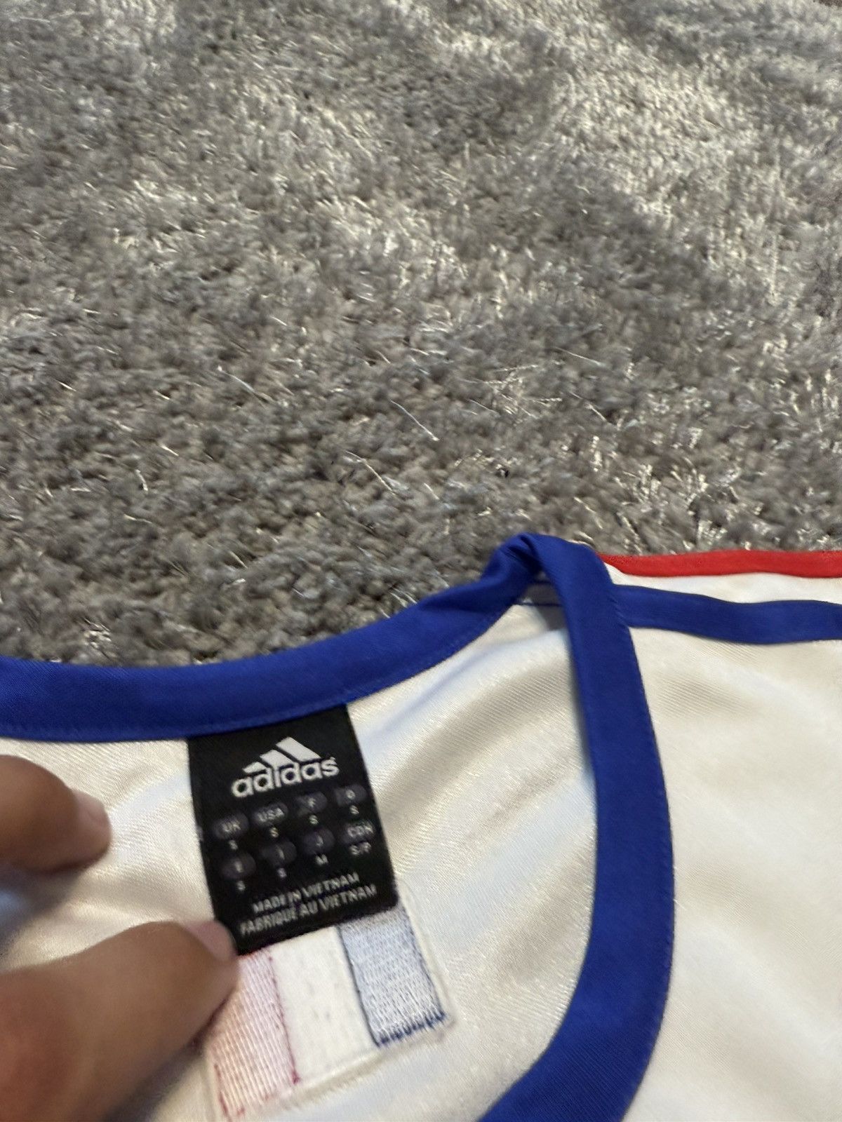 Adidas Adidas France National Team 2004 Away Football Jersey Size US S / EU 44-46 / 1 - 3 Thumbnail