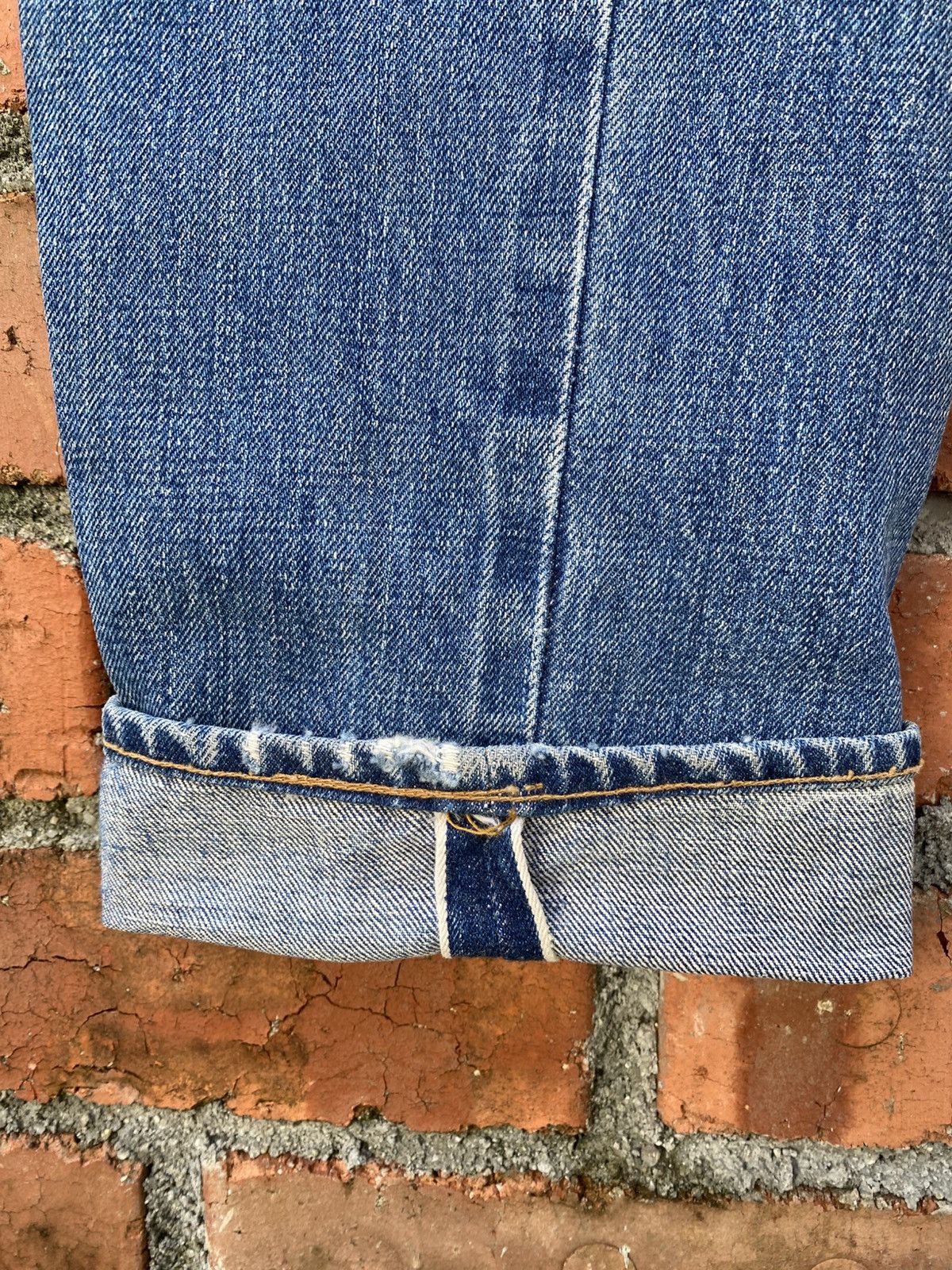 Levi's × Levi's Vintage Clothing × Vintage W28x33 vintage levi's 501 redline 60s big E distressed Size US 28 / EU 44 - 4 Thumbnail