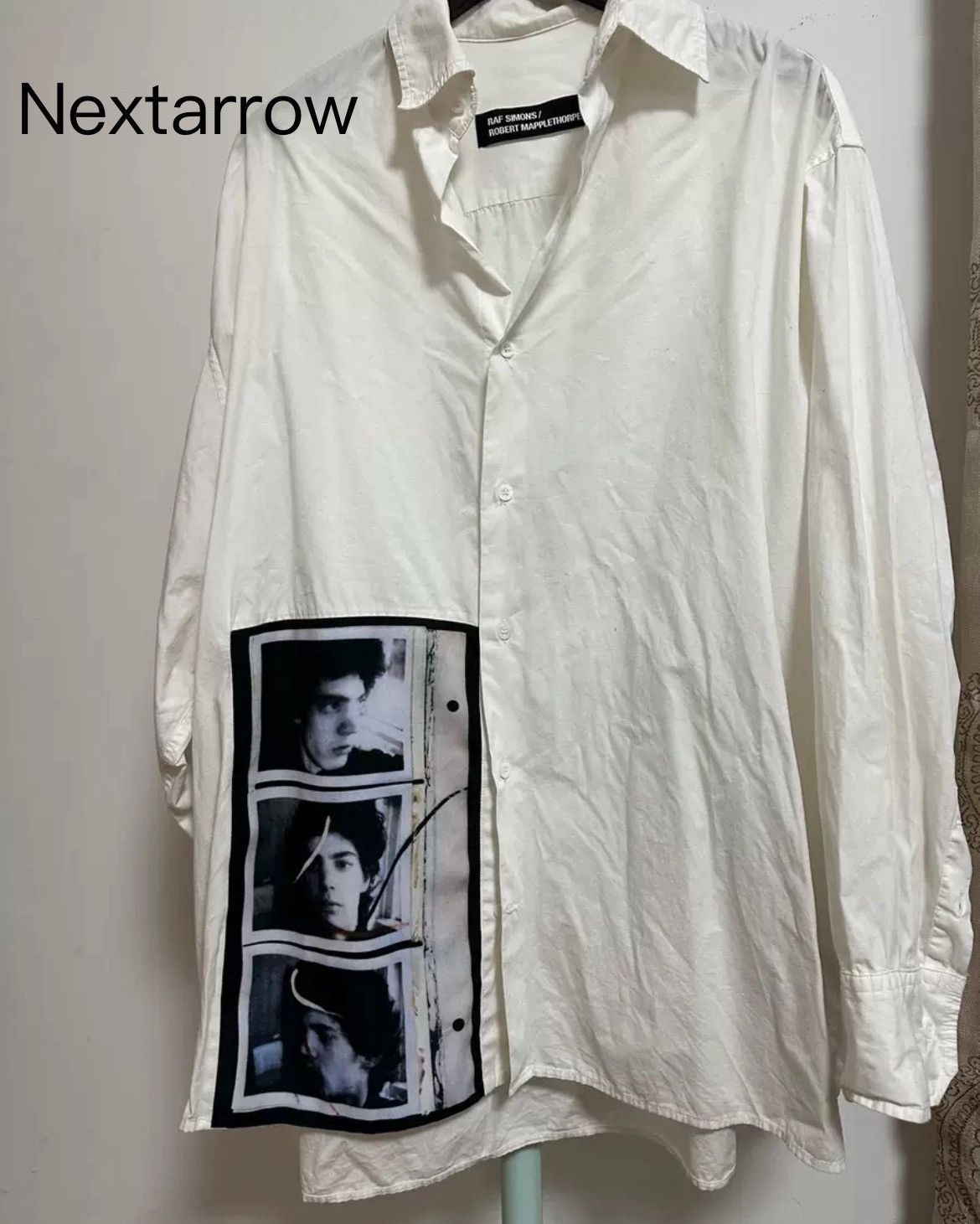 Raf Simons Robert RAF SIMONS 17SS Robert Mapplethorpe Dark Pattern