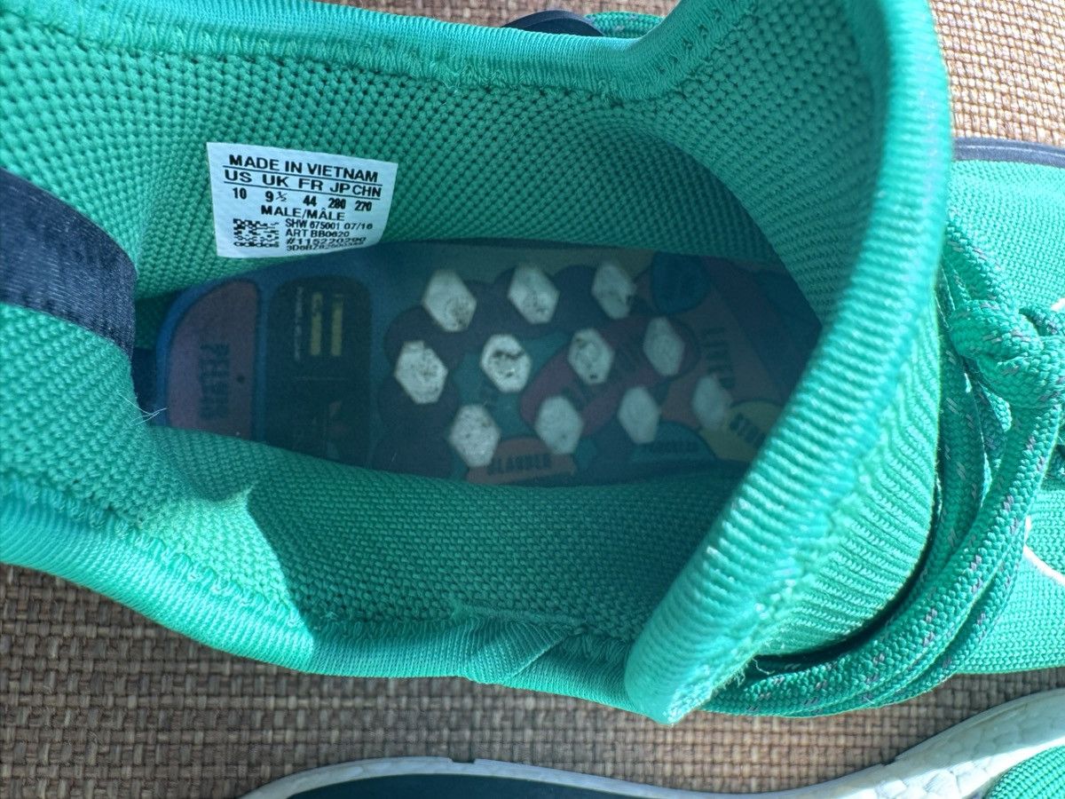 Adidas × Pharrell Pharrell x Adidas Human Race Green - Size 10 Size US 10 / EU 43 - 6 Thumbnail