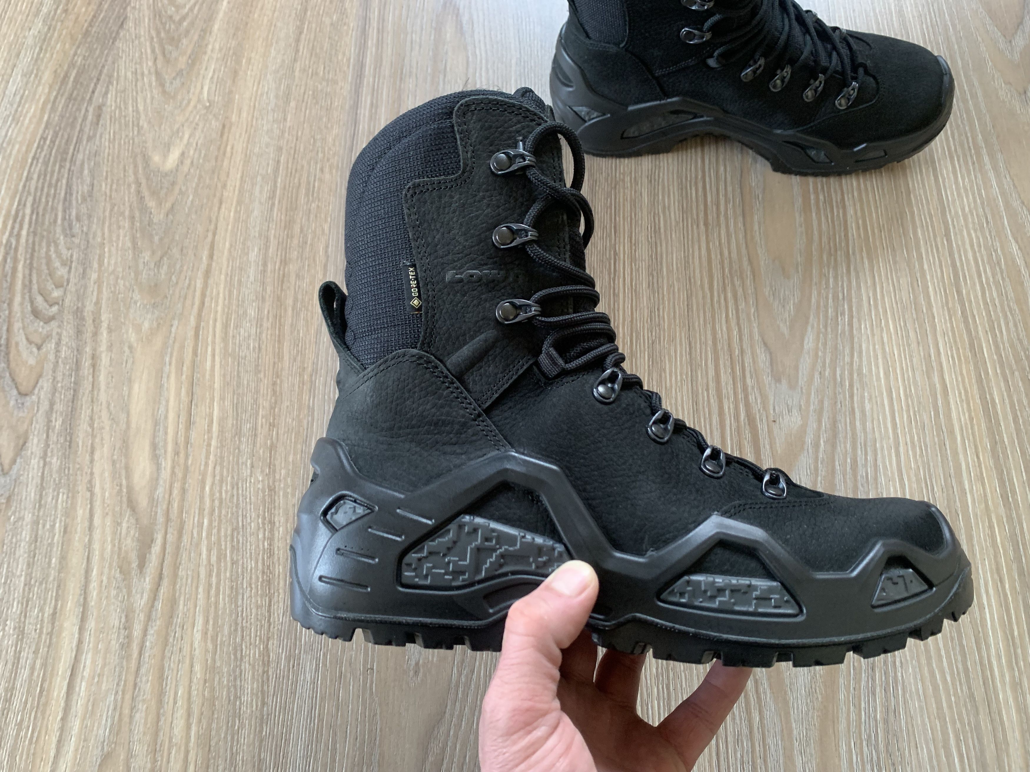 LOWA Lowa Z-8N GTX Mens Black Tactical Boots Size US 7.5 / EU 40-41 - 4 Thumbnail