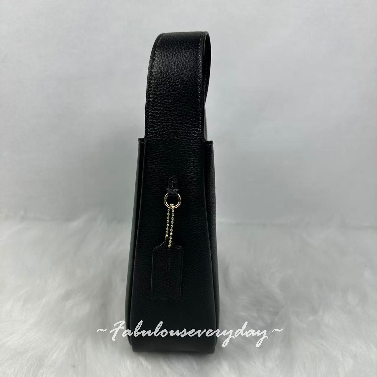Coach Coach Hadley Convertible Crossbody Bag In Leather/Gold/Black Size ONE SIZE - 4 Thumbnail