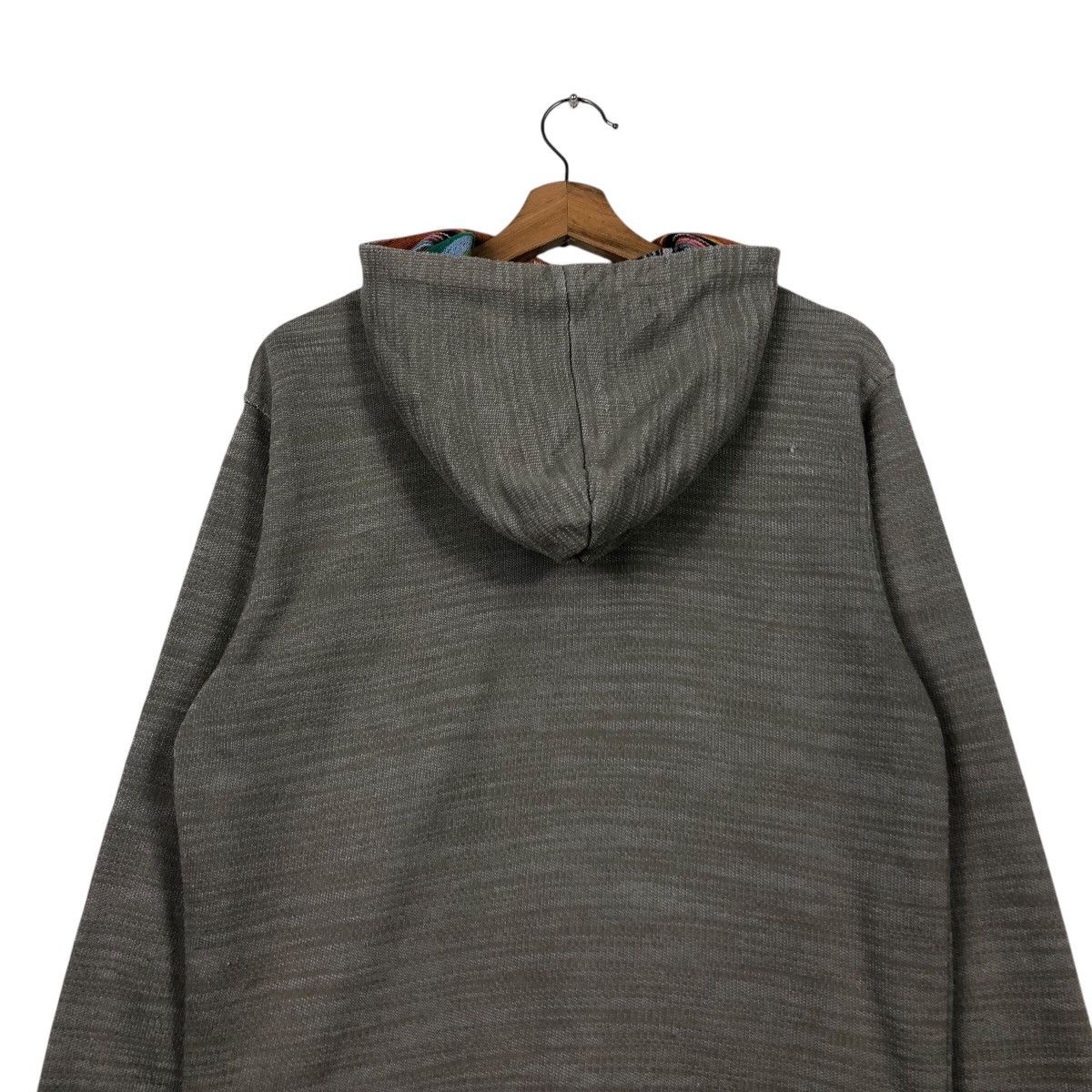 Japanese Brand Archive Culture Mix Hoodie Southwestern Woven Pocket Detail Size US L / EU 52-54 / 3 - 10 Thumbnail