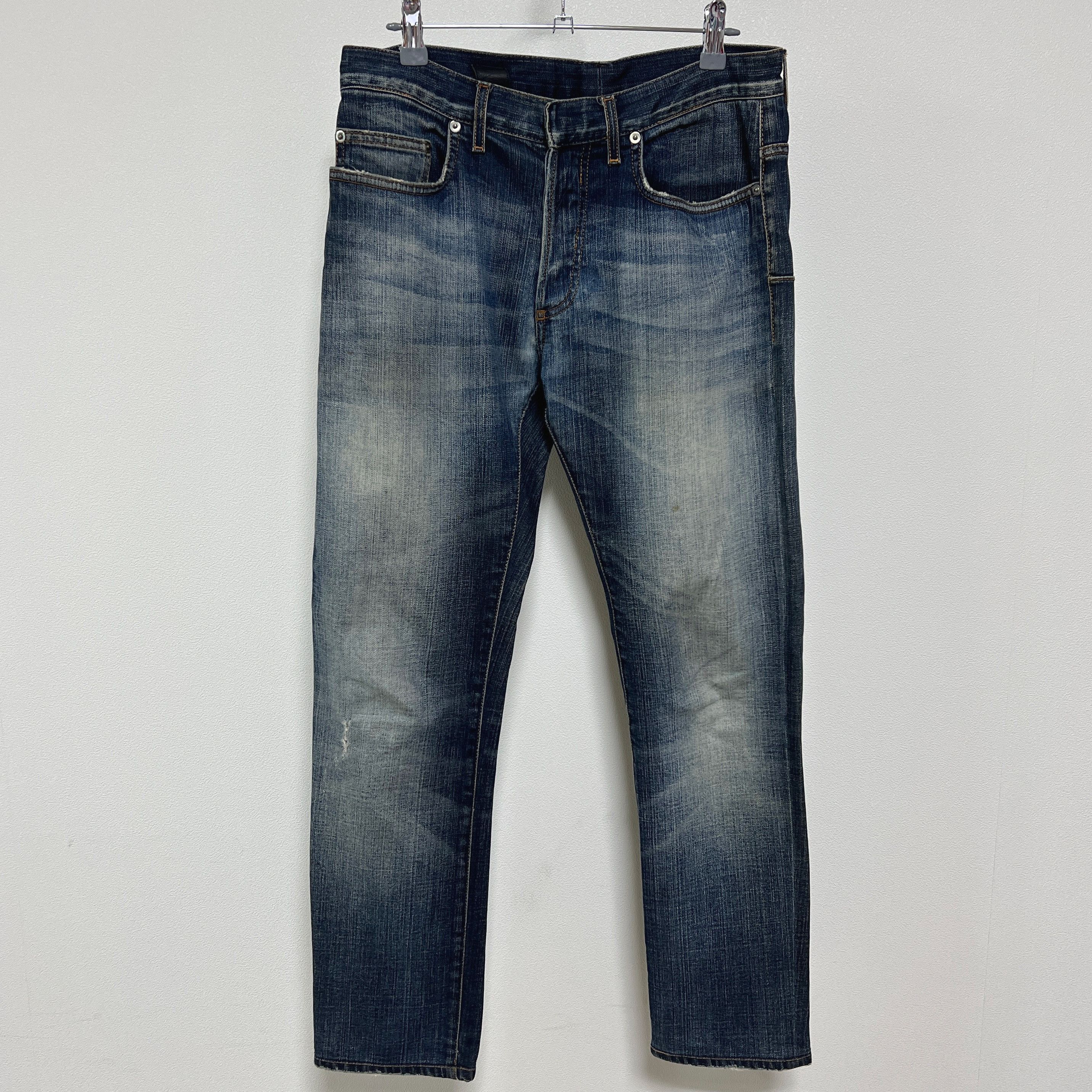 Dior × Hedi Slimane Dior Homme AW07 Jake 17.5cm Jeans | Grailed
