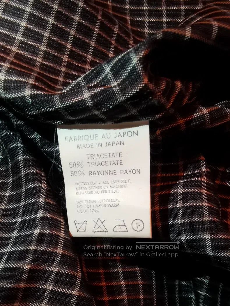 Yohji Yamamoto Yohji Yamamoto size os Medieval Triacetate Check Kimono Jac Size US M / EU 48-50 / 2 - 9 Thumbnail