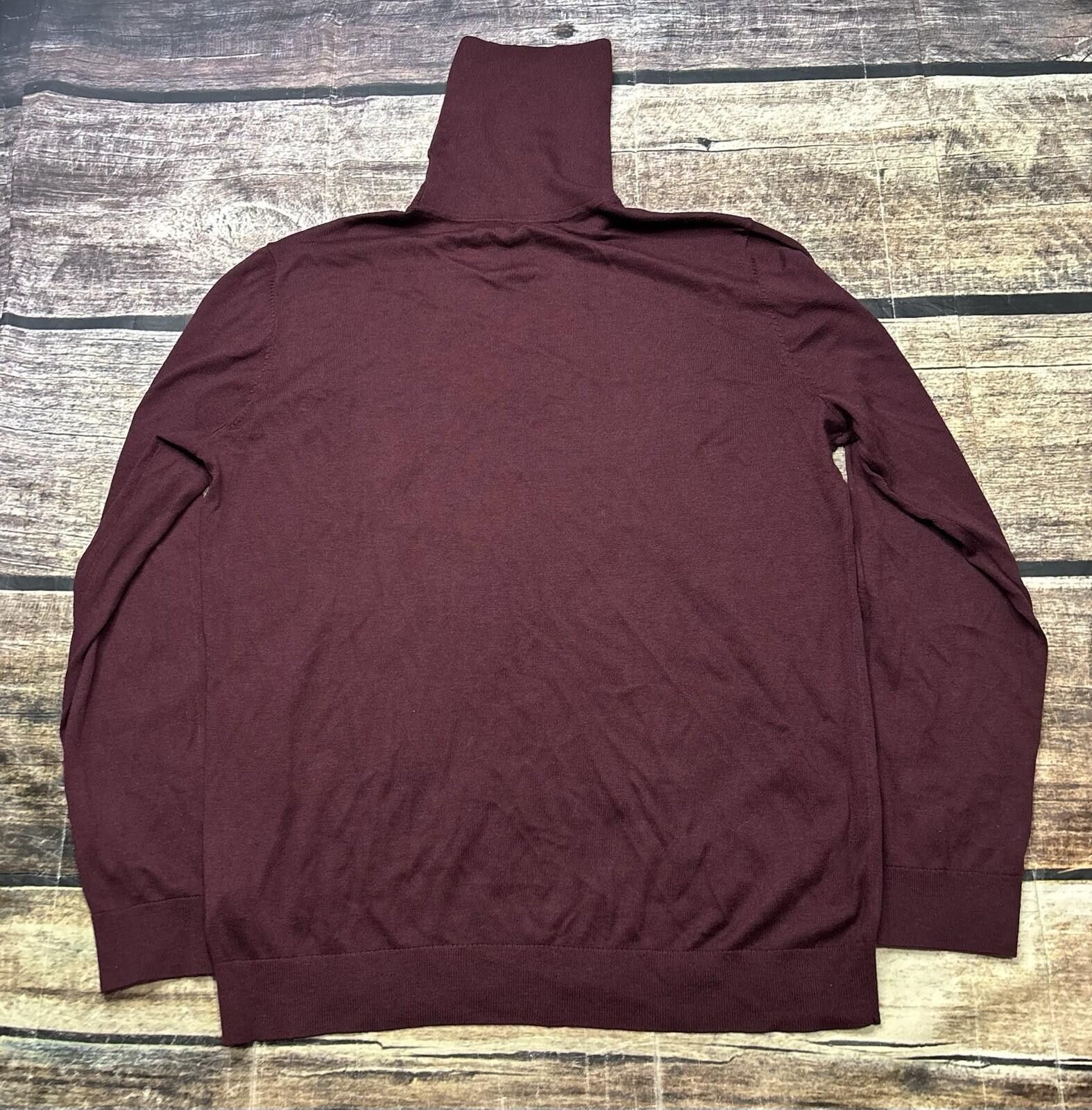 Lauren Ralph Lauren Lauren Ralph Lauren Sweater Women L Silk Blend Turtleneck Size L / US 10 / IT 46 - 3 Thumbnail
