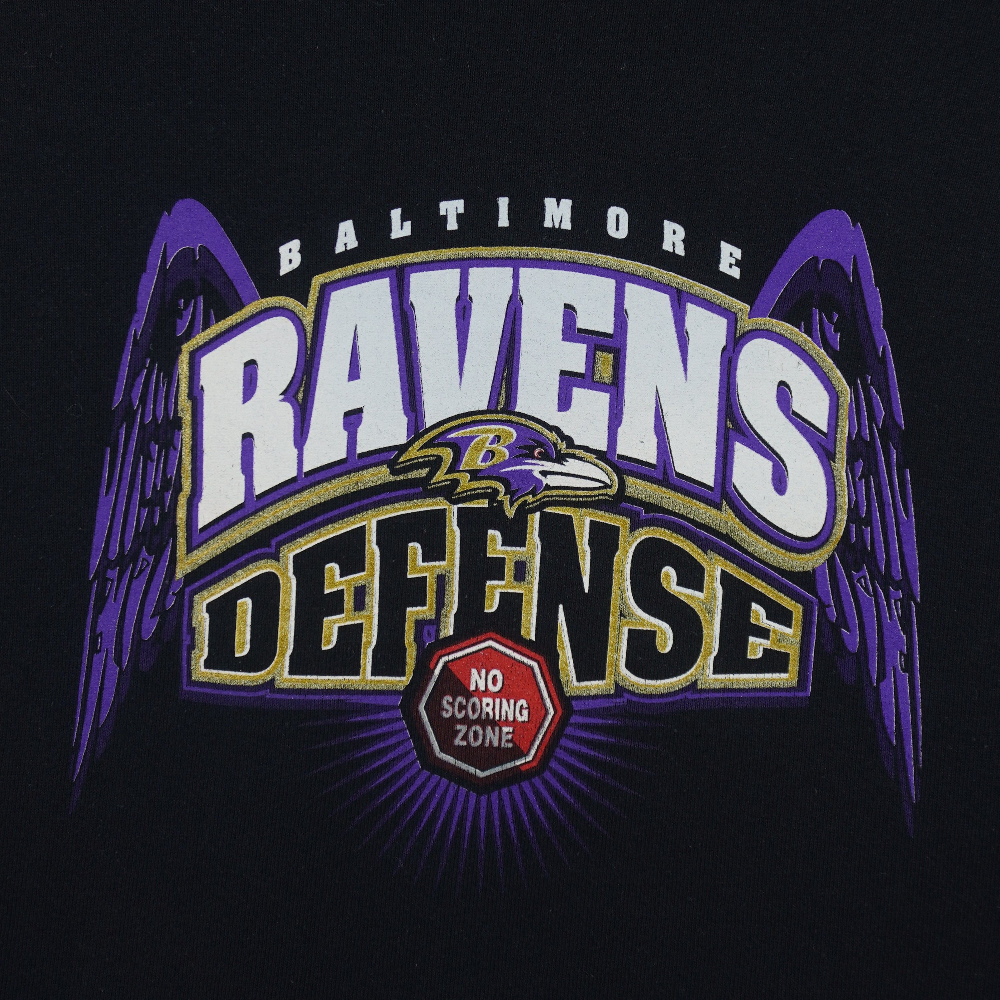 Champion NFL - Baltimore Ravens No Scoring Zone Sweatshirt 2000s Size US L / EU 52-54 / 3 - 4 Thumbnail