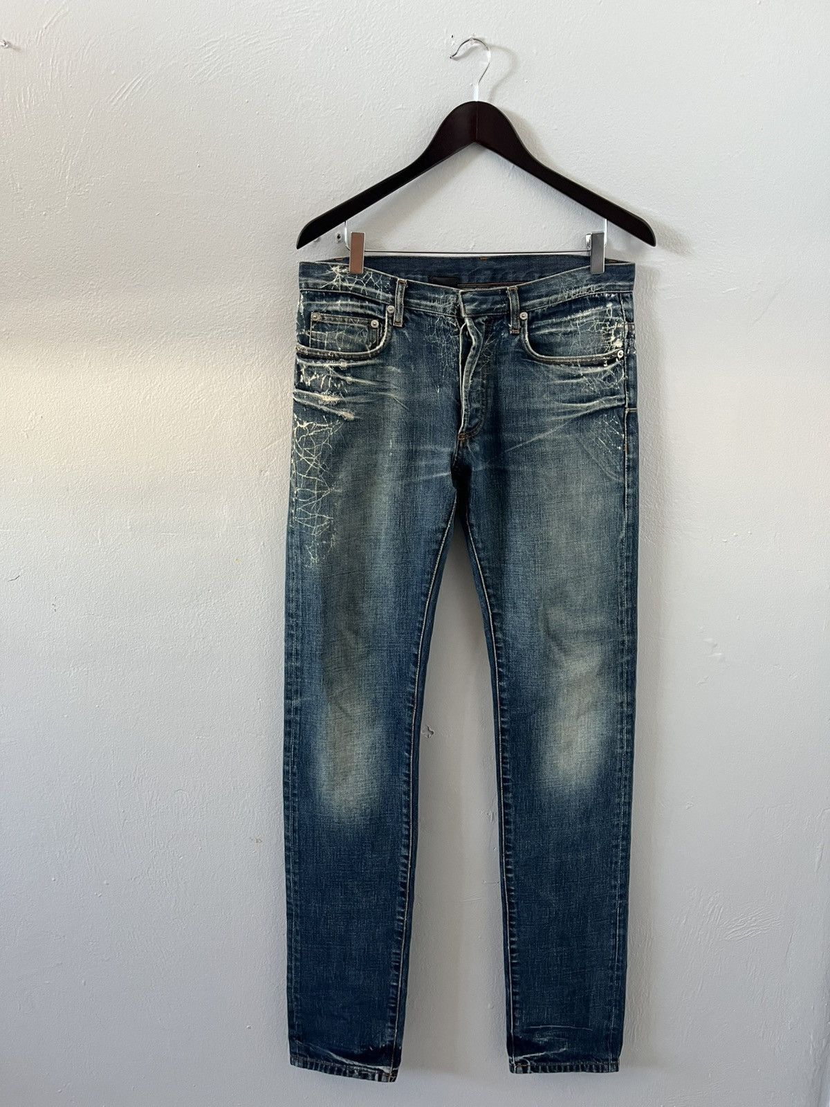 Dior Homme SS07 Spiderweb Denim