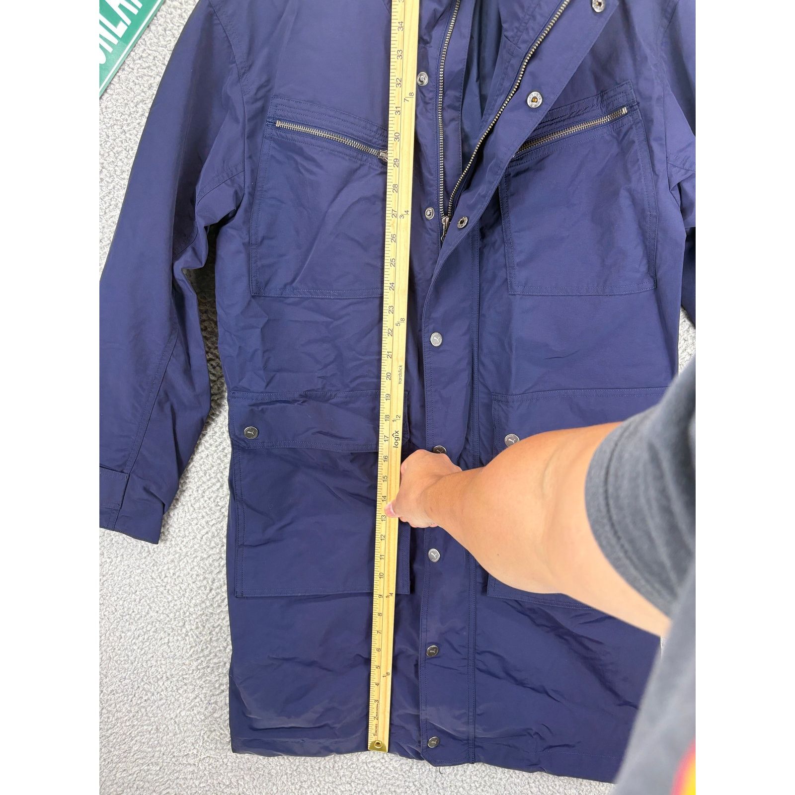 Puma $400 Puma X Nanamica Cordura Jacket Mens S Navy Blue Coat Size US S / EU 44-46 / 1 - 2 Thumbnail