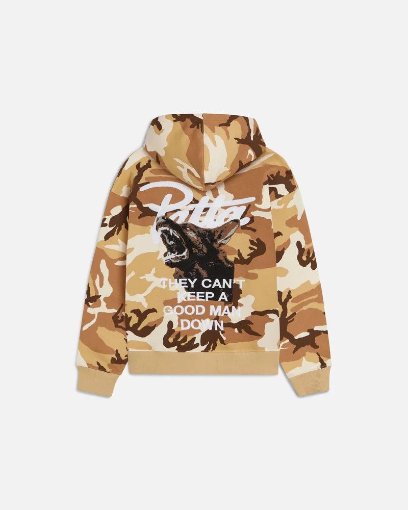 Patta o1mle0426 Patta Bark Woodland Camo Hooded Sweater Size US XXL / EU 58 / 5 - 2 Thumbnail