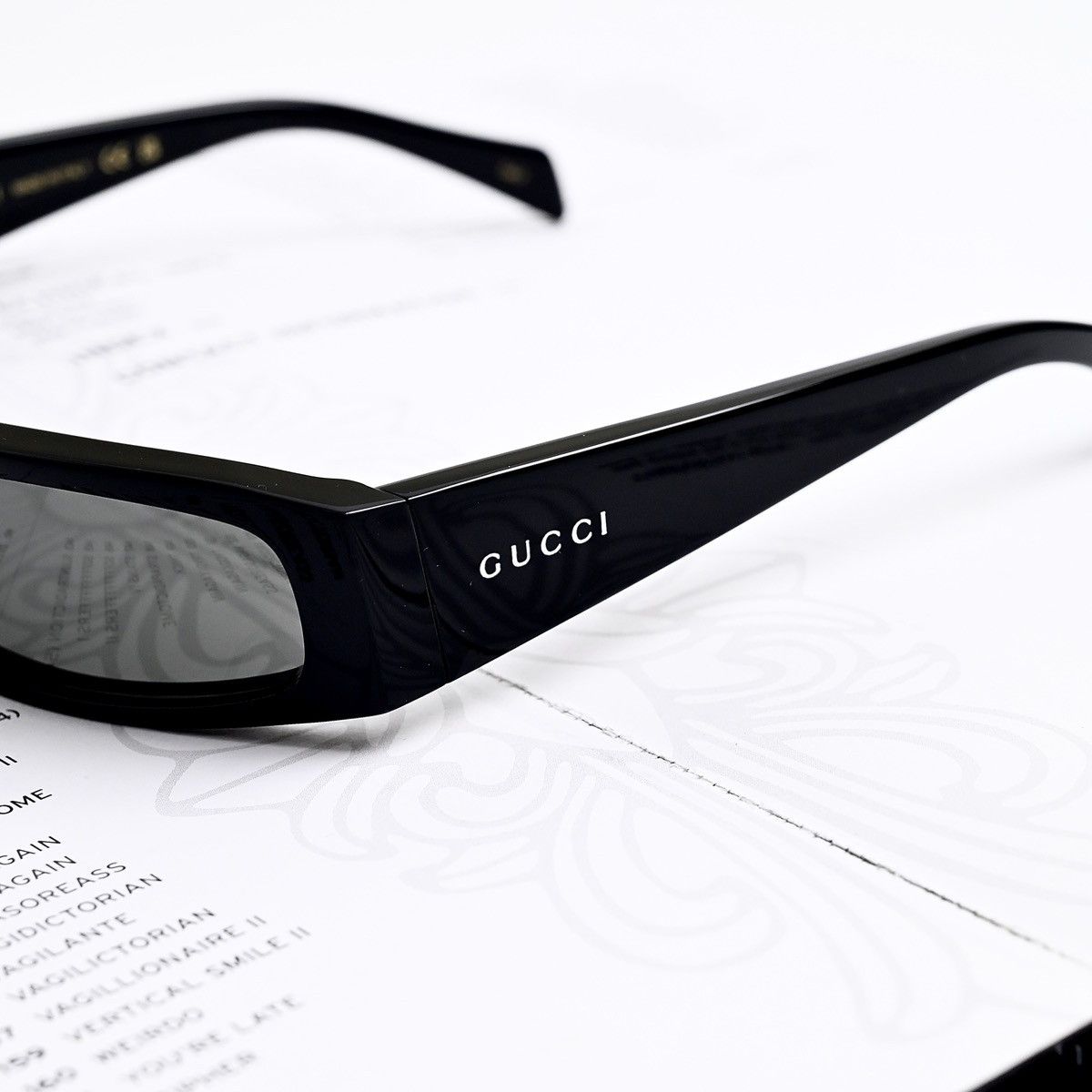 Gucci GUCCI GG1778S 001 SUNGLASSES Size ONE SIZE - 3 Thumbnail