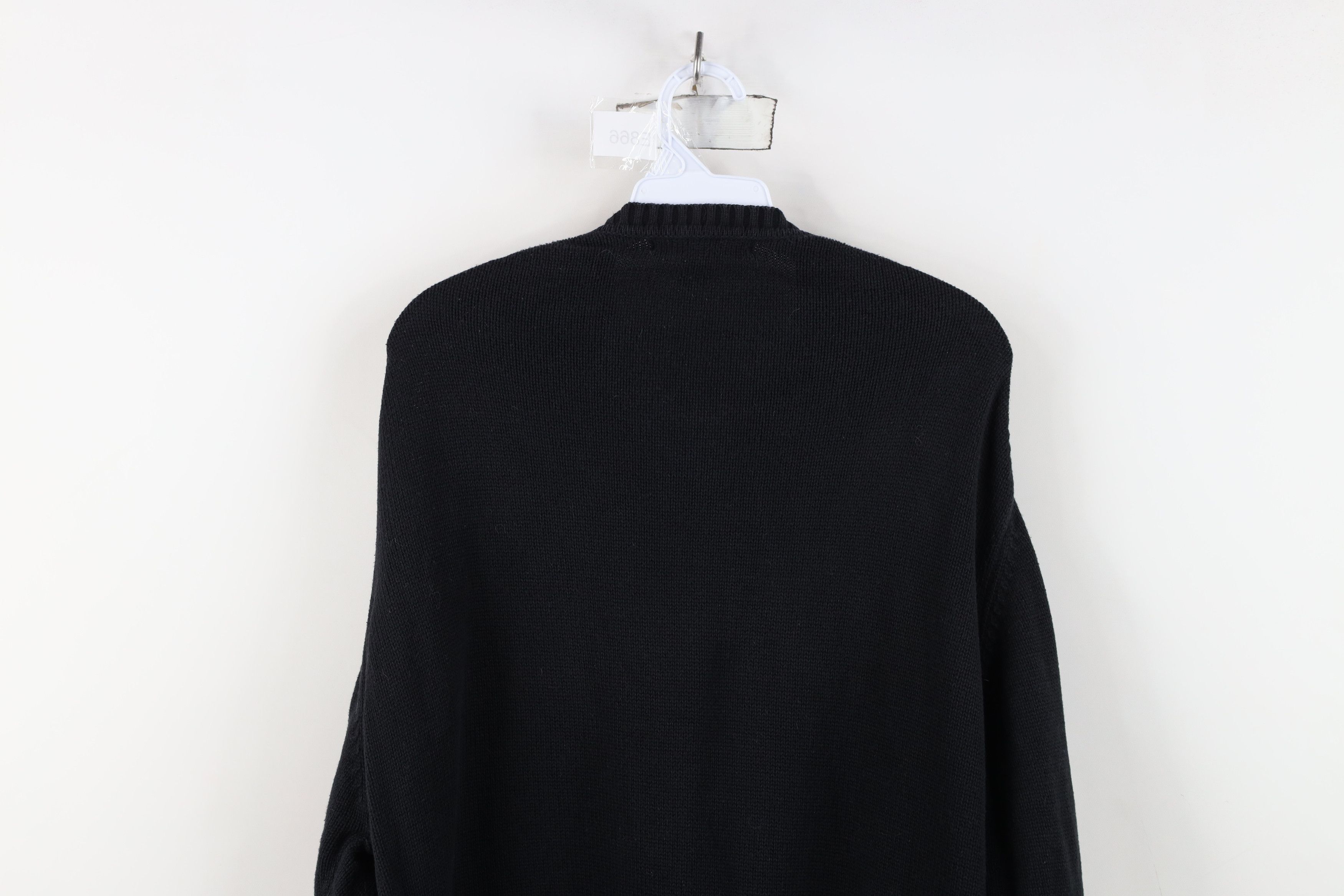 Vintage Vintage 90s Streetwear Cotton Knit Crewneck Sweater Size US XL / EU 56 / 4 - 8 Thumbnail
