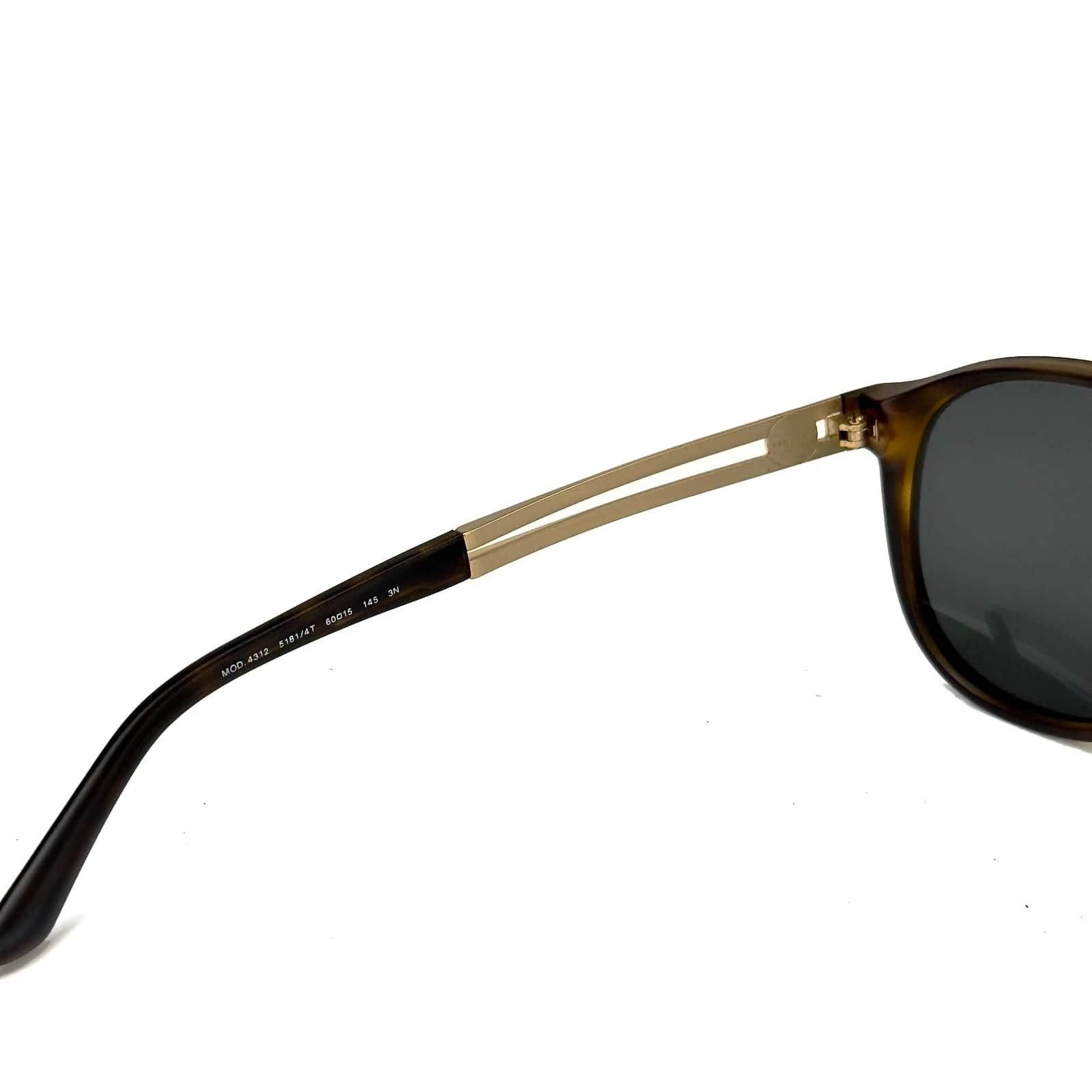 Versace VERSACE VE4312 4312 Vintage Vanitas Havana Gold Mirror Size ONE SIZE - 2 Thumbnail